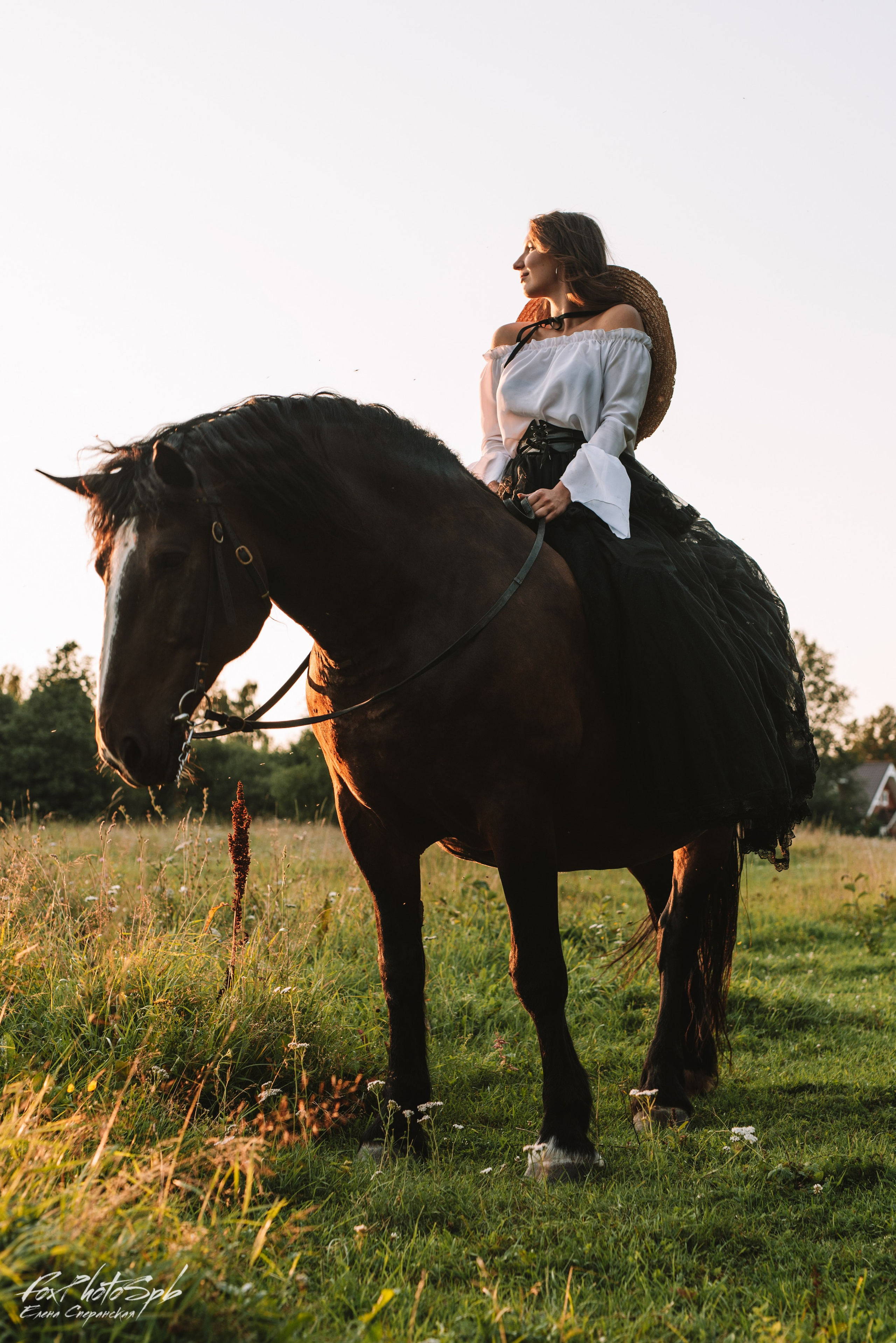 С лошадками. Фотограф в Санкт-Петербурге и Ленинградской области