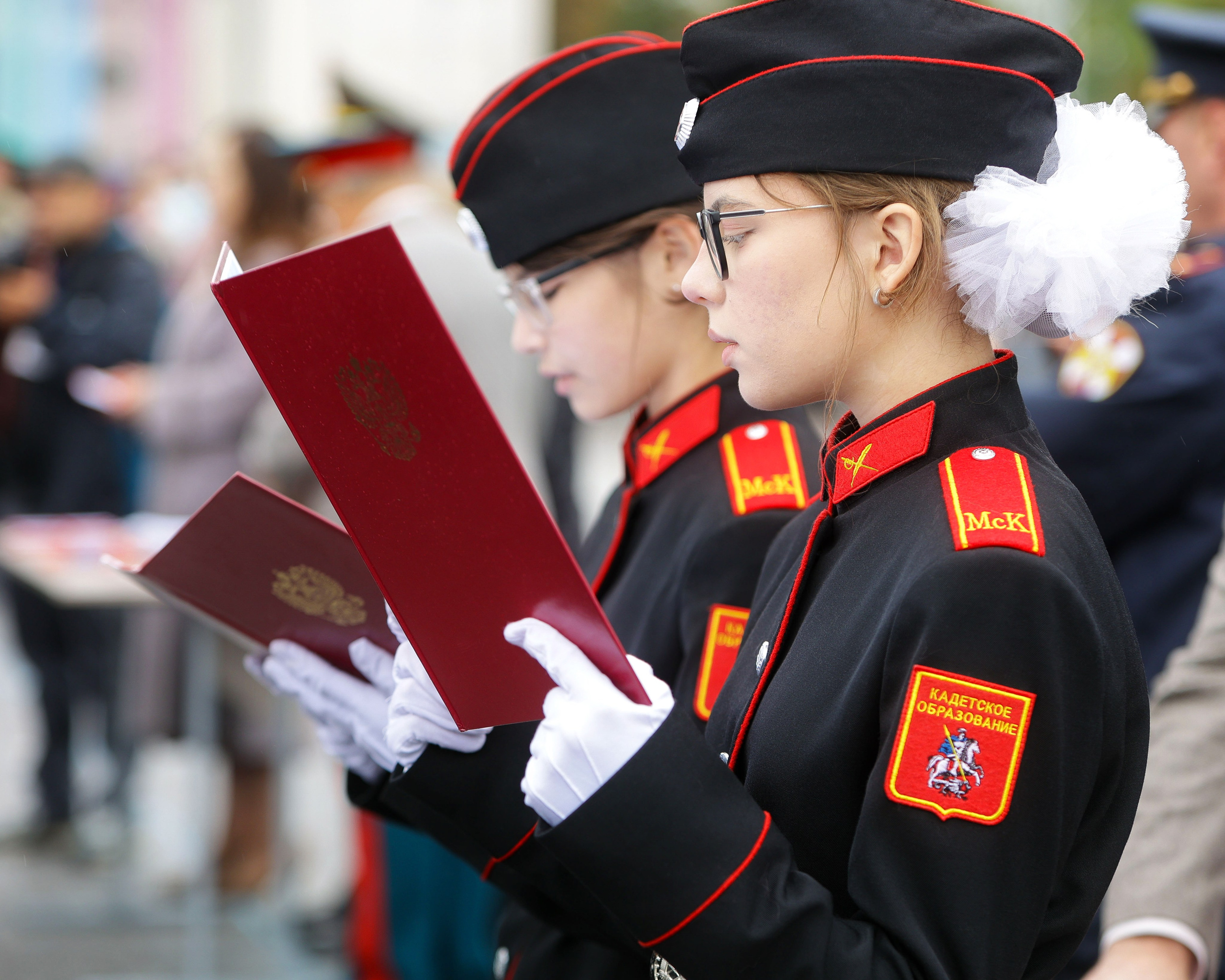 Посвящению в кадеты в Первом Московском кадетском корпусе, Дипломатической кадетской школы. Выпускные альбомы и школьный фотограф в Подольске, Троицке, Щербинке, Москве и Московской области