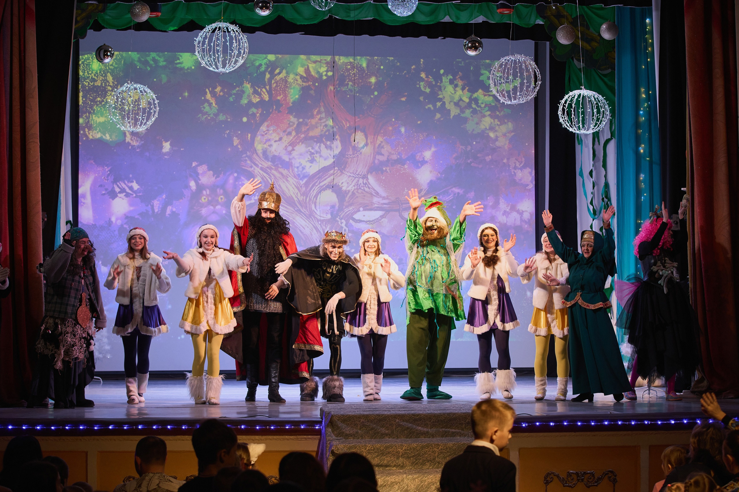 «Однажды в Лукоморье» — детская новогодняя сказка 2023 г. Дворец Культуры г. Заволжья