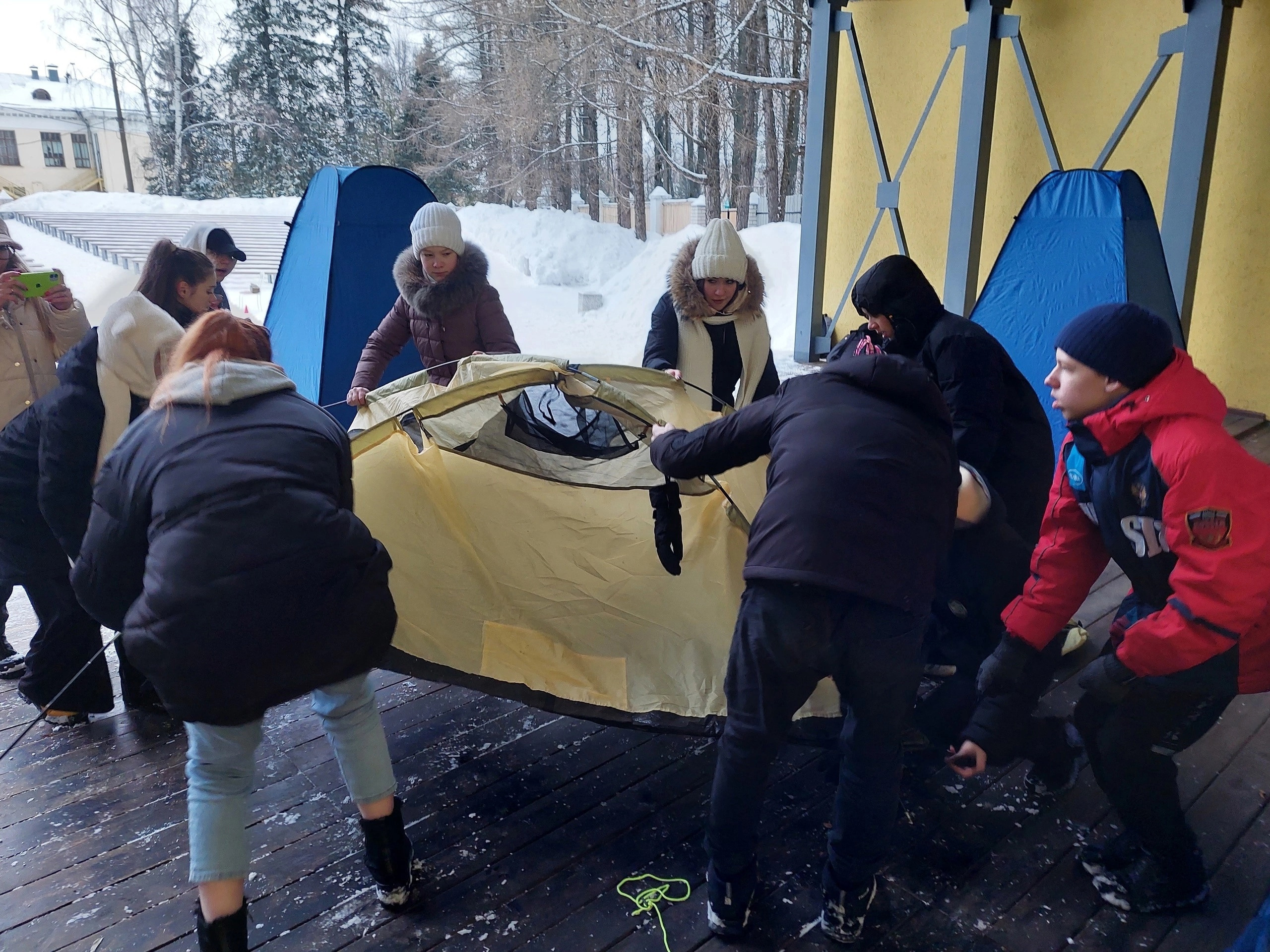 «Звезда» — военно-патриотическая игра. Дворец Культуры г. Заволжья