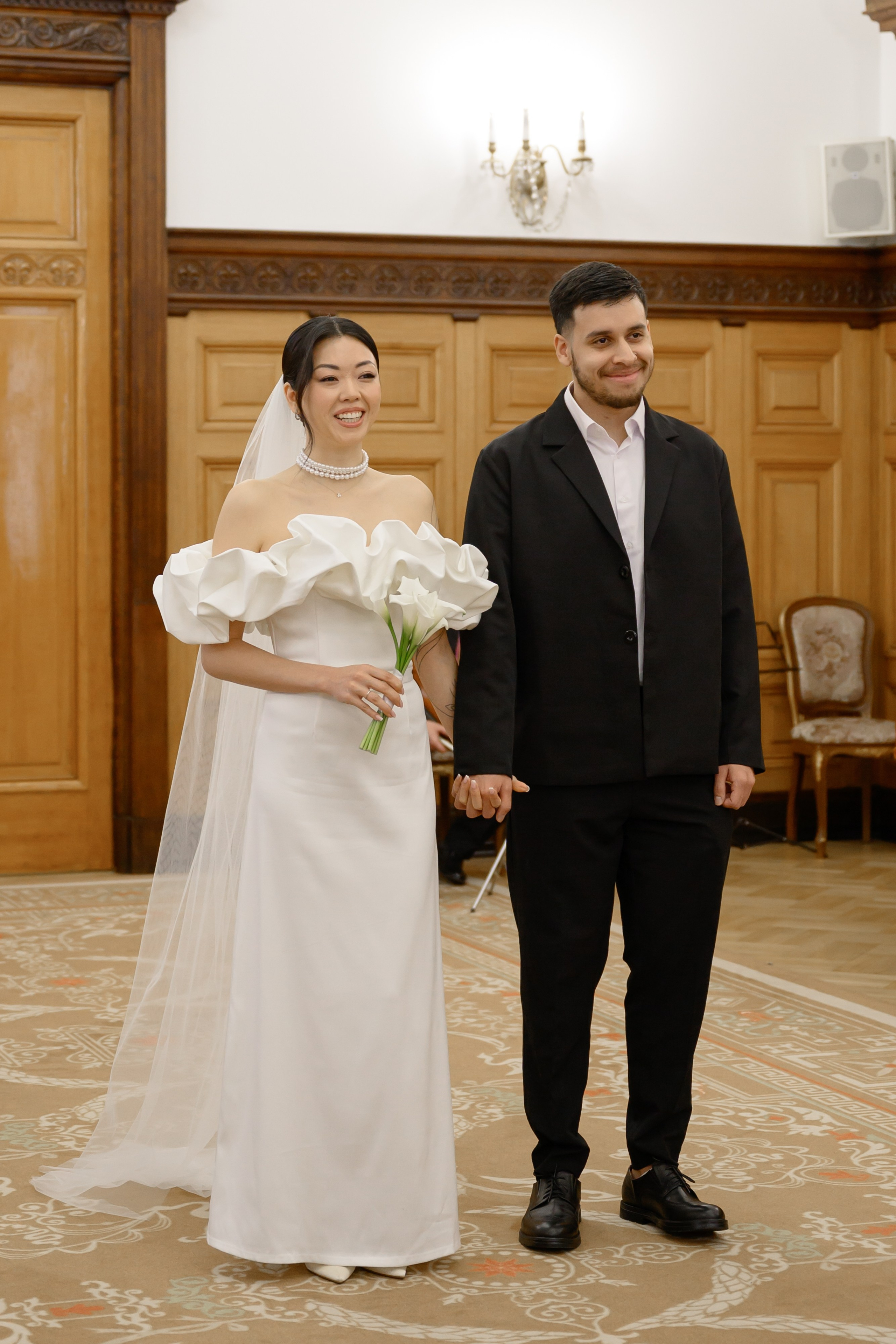 Свадьба для двоих в Москве. Грибоедовский ЗАГС и фотостудия 21 Kult. Semerlina.ru