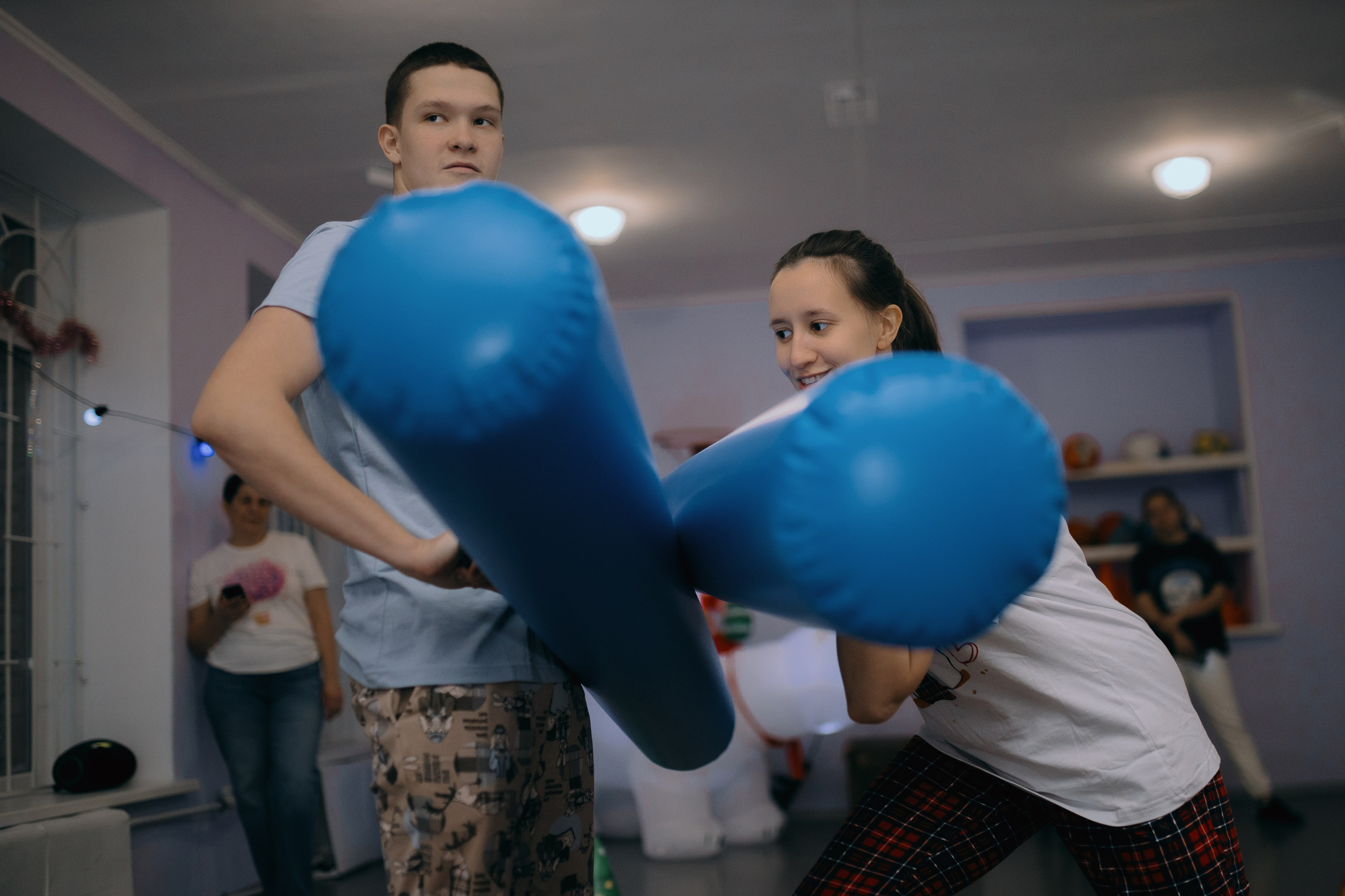 Пижамная вечеринка в школе-интернате № 5 // 27.12.2024. Денис Прохоров Фотограф в г. Магнитогорск