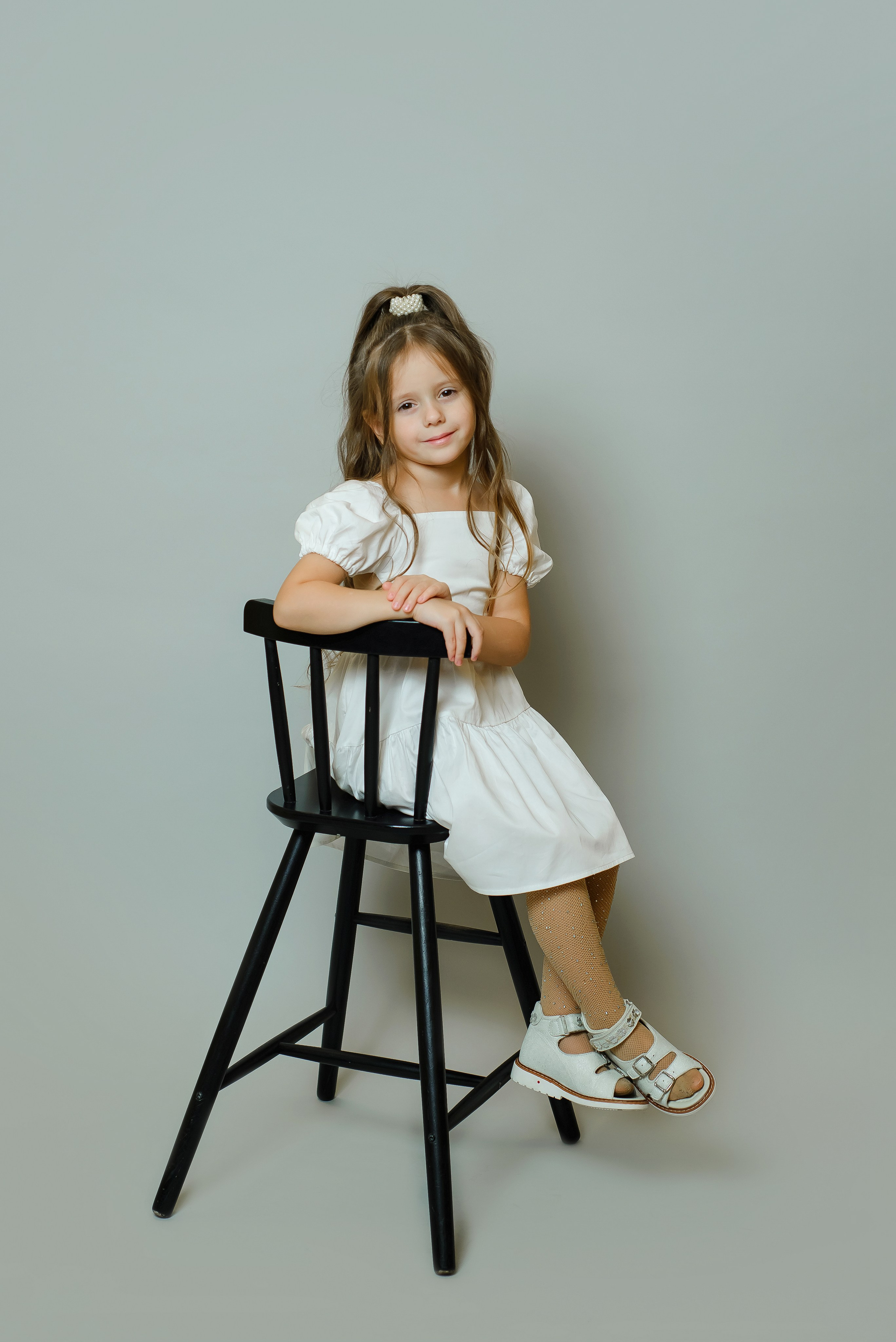 Студийная съемка в саду