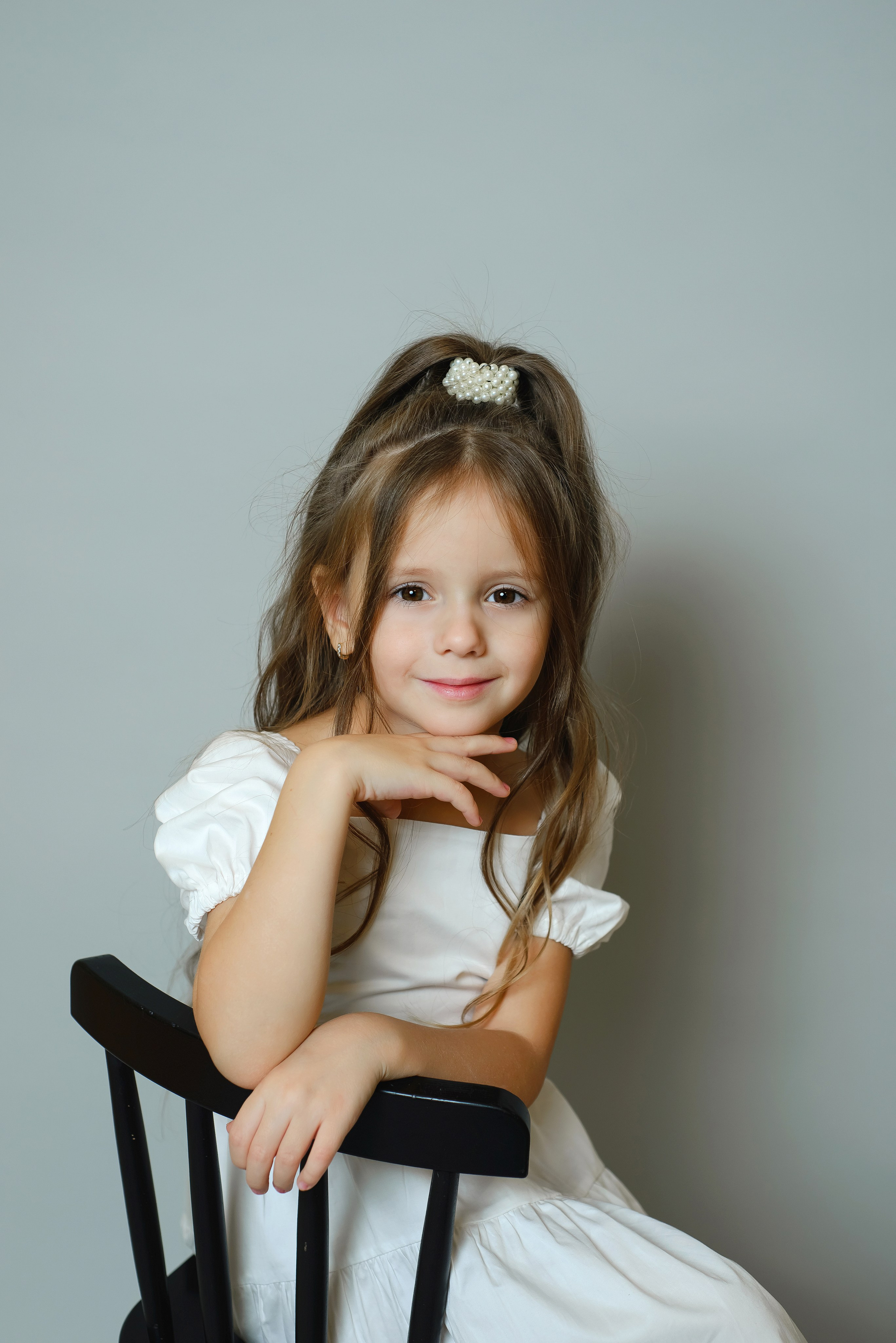 Студийная съемка в саду