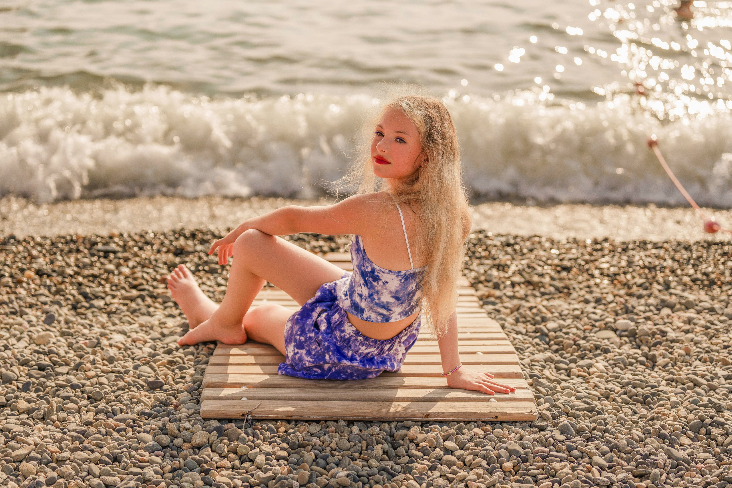 Съемка детей на пляже