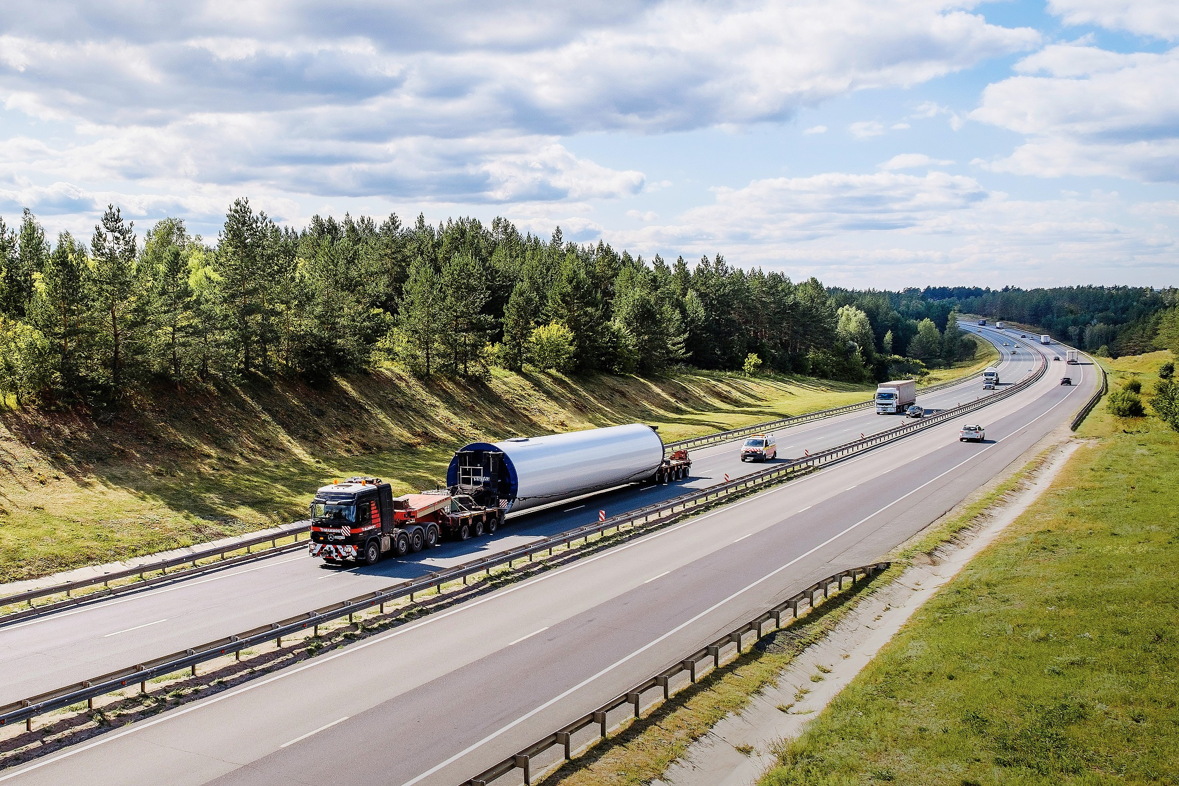 MAMMOET транспортировка ветрогенераторов VESTAS в Казахстан. Фотограф на мероприятие, свадьбу в Тольятти, Самара | Демотченко Андрей