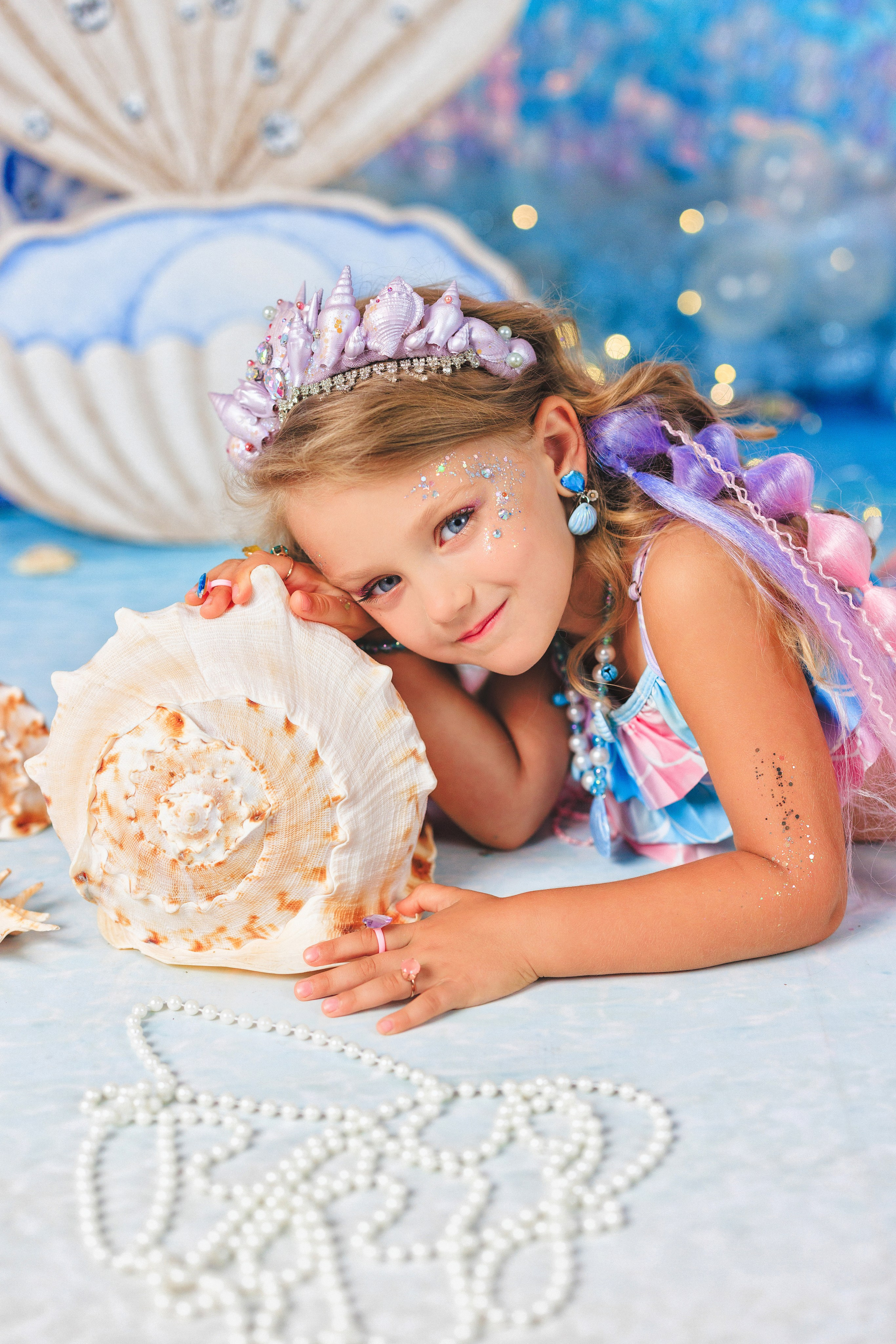 Детская фотосессия в образе «РУСАЛОЧКА», город Краснодар. Семейный и детский фотограф в Краснодаре Анна Трашкова