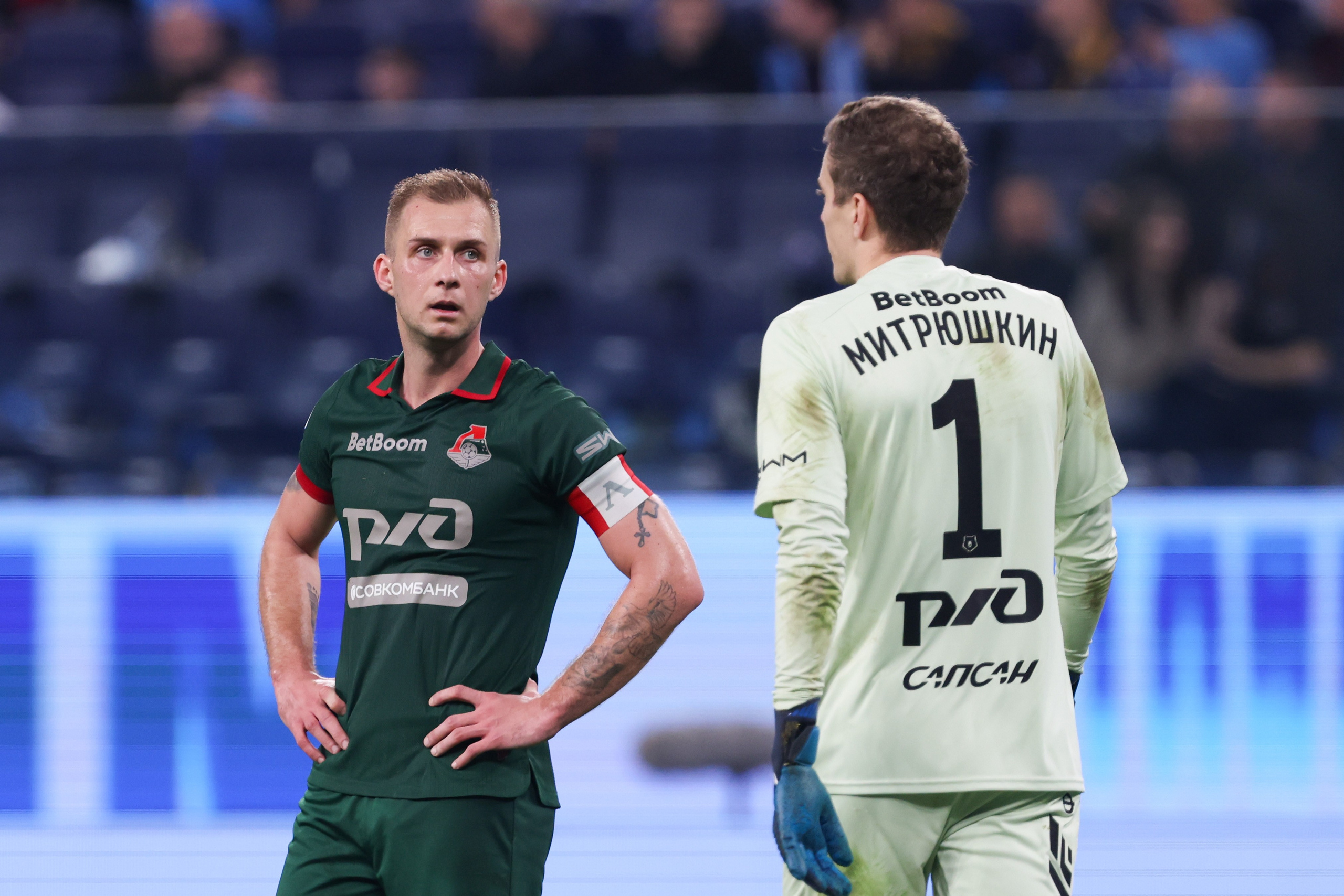 ФК «Зенит» — ФК «Локомотив» 14 тур РПЛ 01.11.2025. Спортивный и репортажный фотограф Антон Тереханов