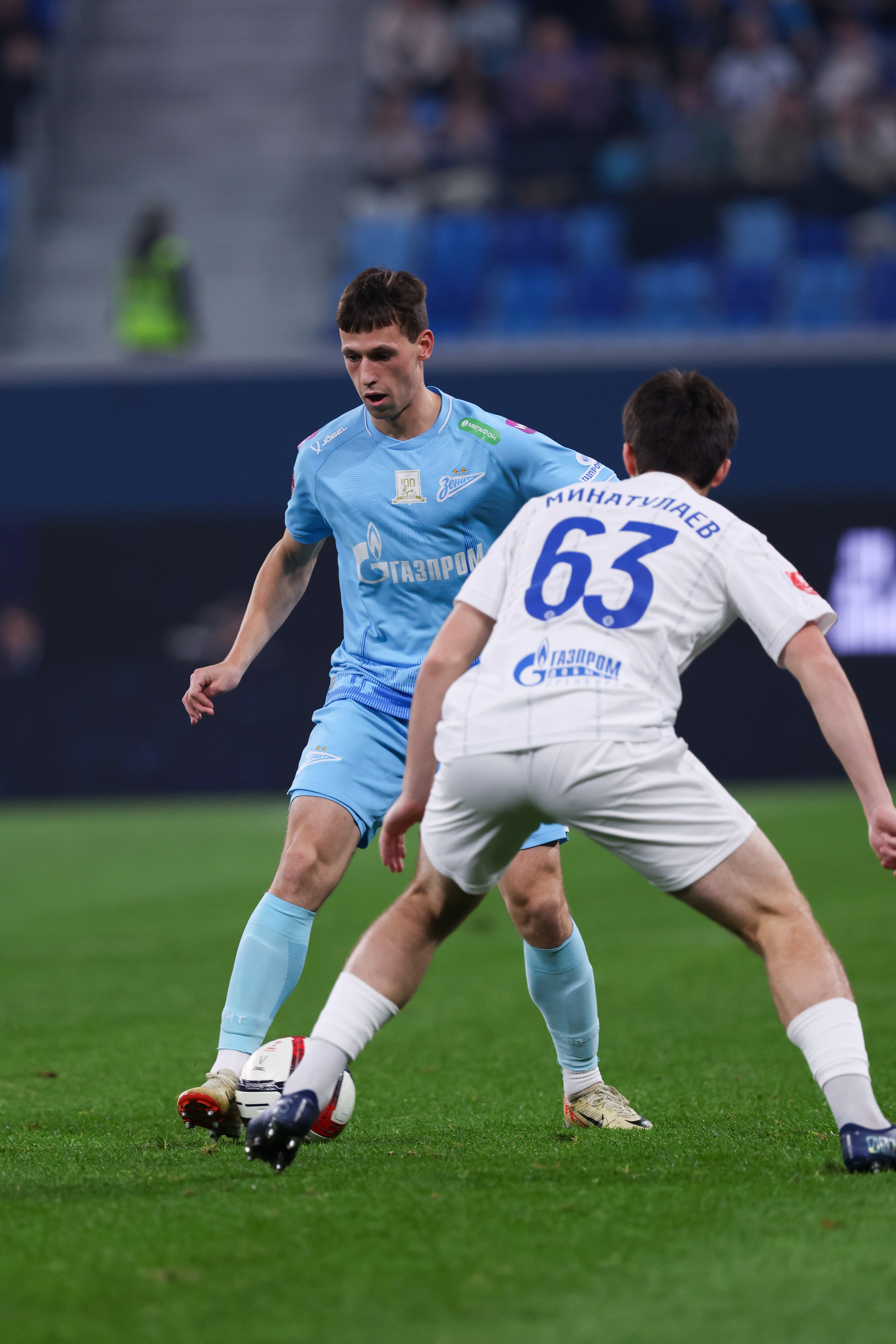 ФК Зенит -ФК Оренбург Fonbet Кубок России 2025/26. Спортивный и репортажный фотограф Антон Тереханов