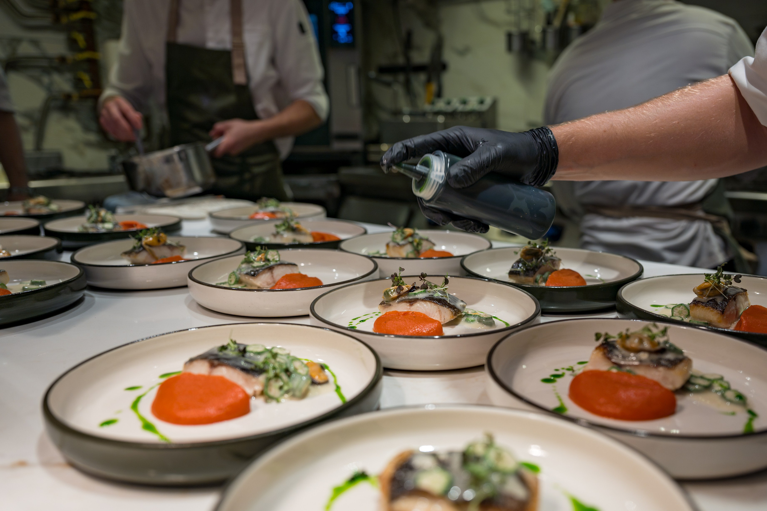 Гастрономический ужин в ресторане Co-Co Chalet. Репортажный фотограф в Красной Поляне и Сочи Павлюченко Екатерина