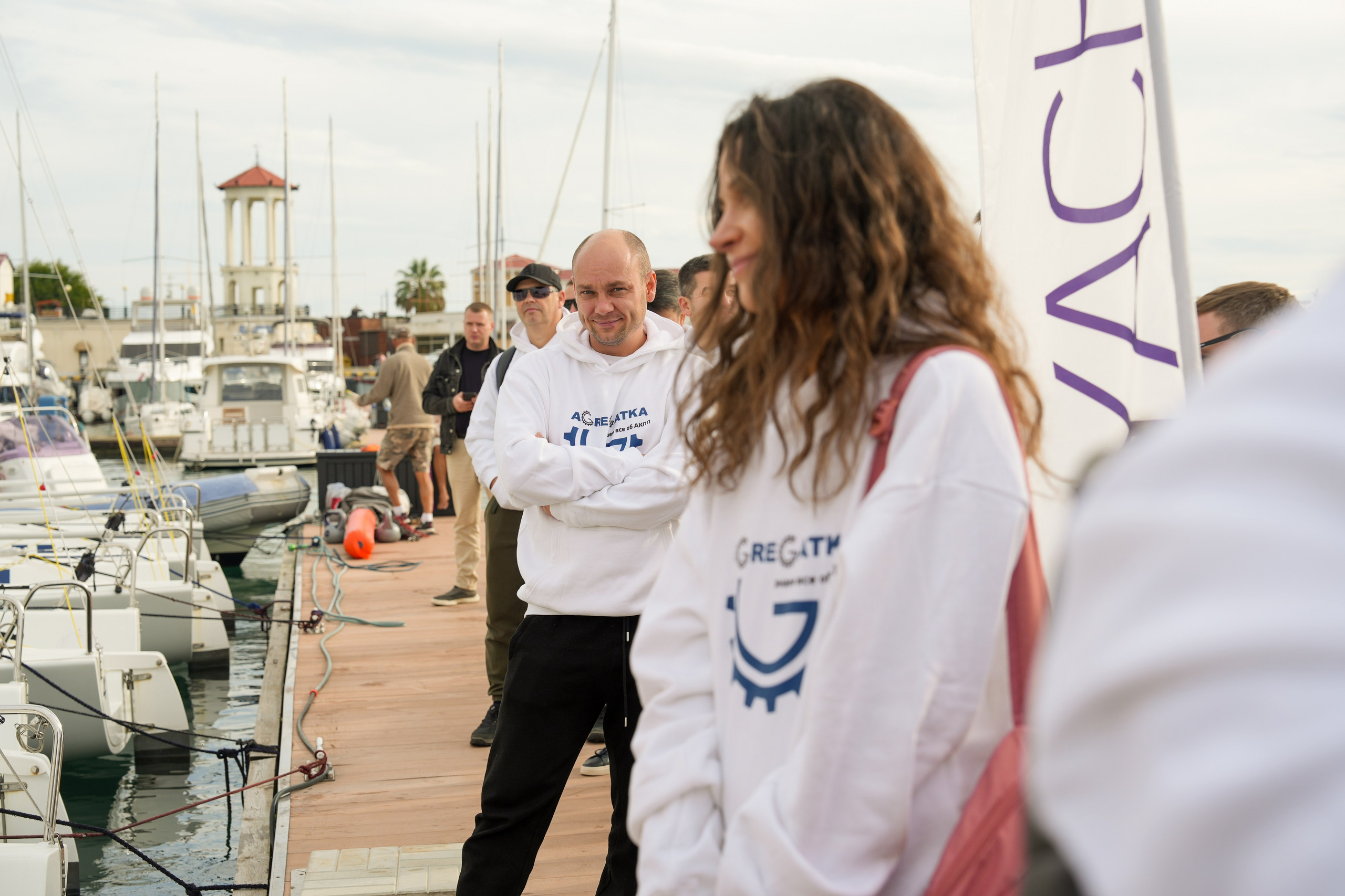 Яхтенная регата для компании Агрегатка. Репортажный фотограф в Красной Поляне и Сочи Павлюченко Екатерина
