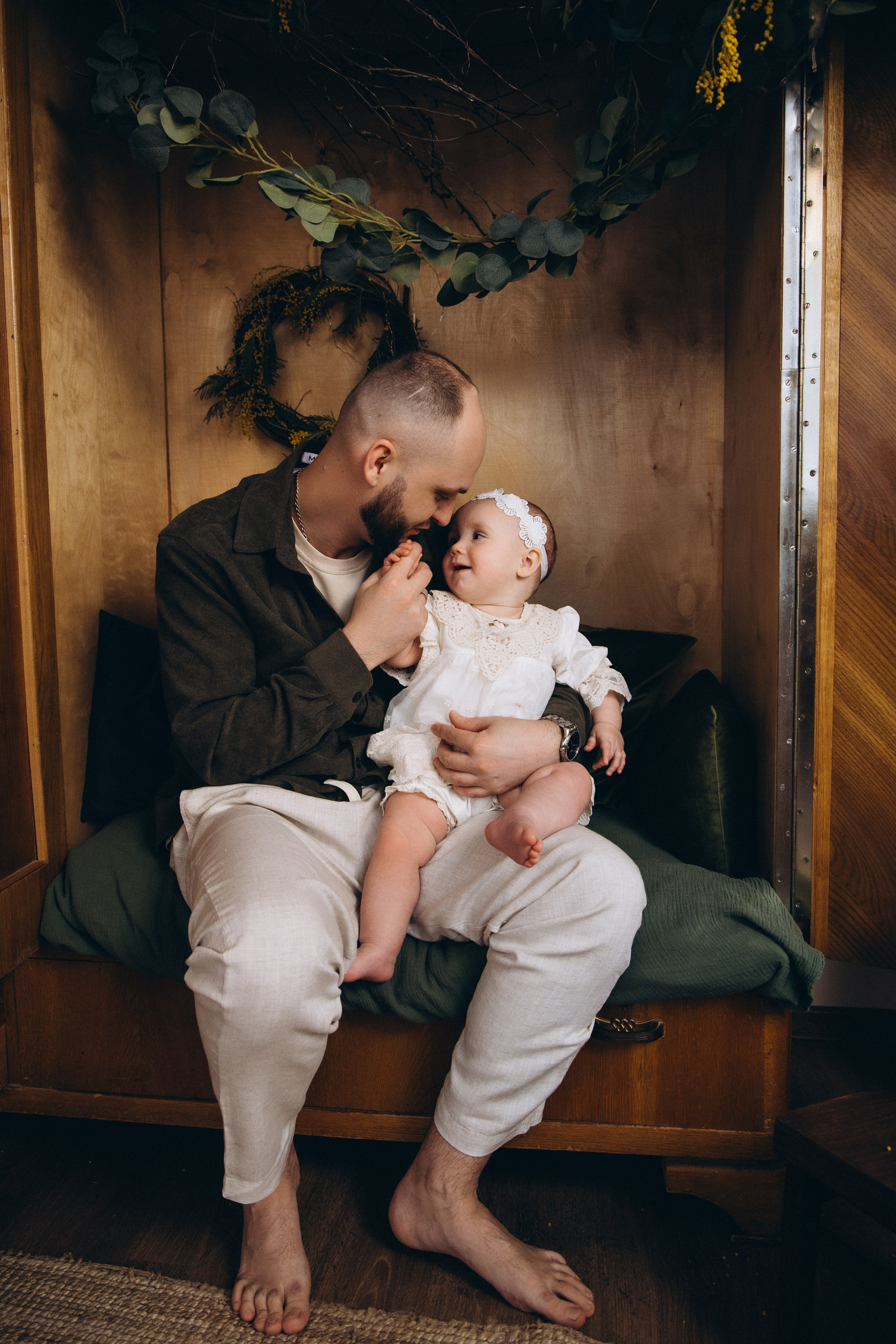 Юлия с семьёй