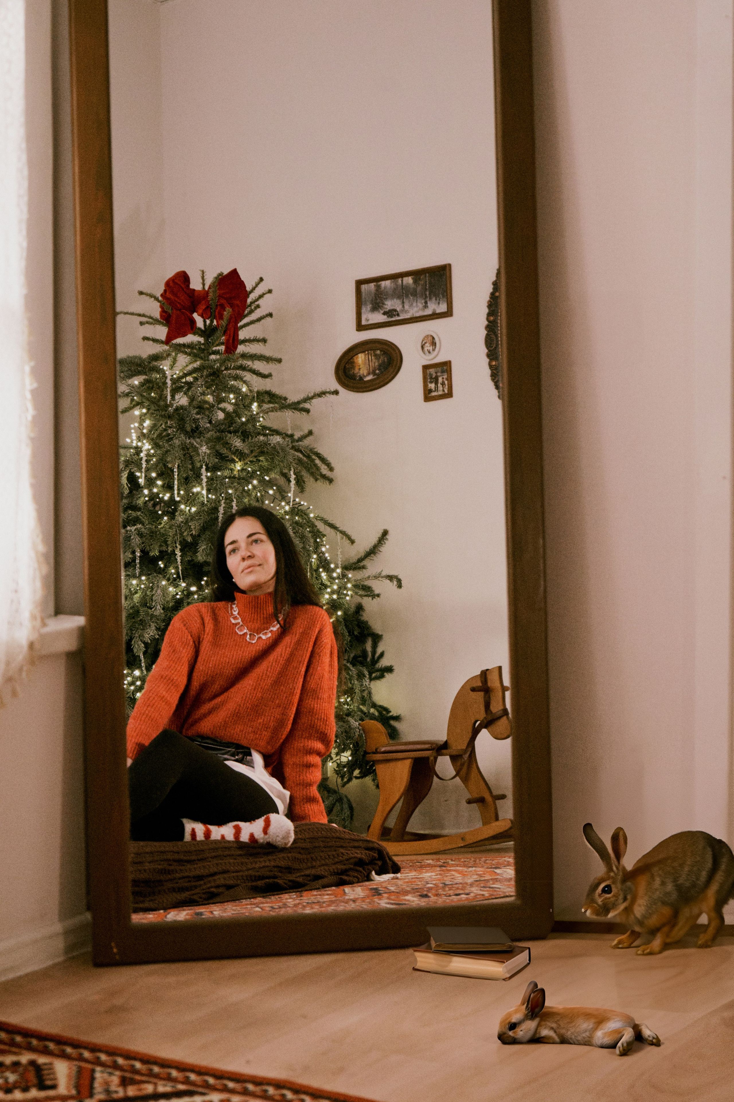 Новогодняя // 3 образа. Фотограф / Санкт-Петербург / Галина Никонова