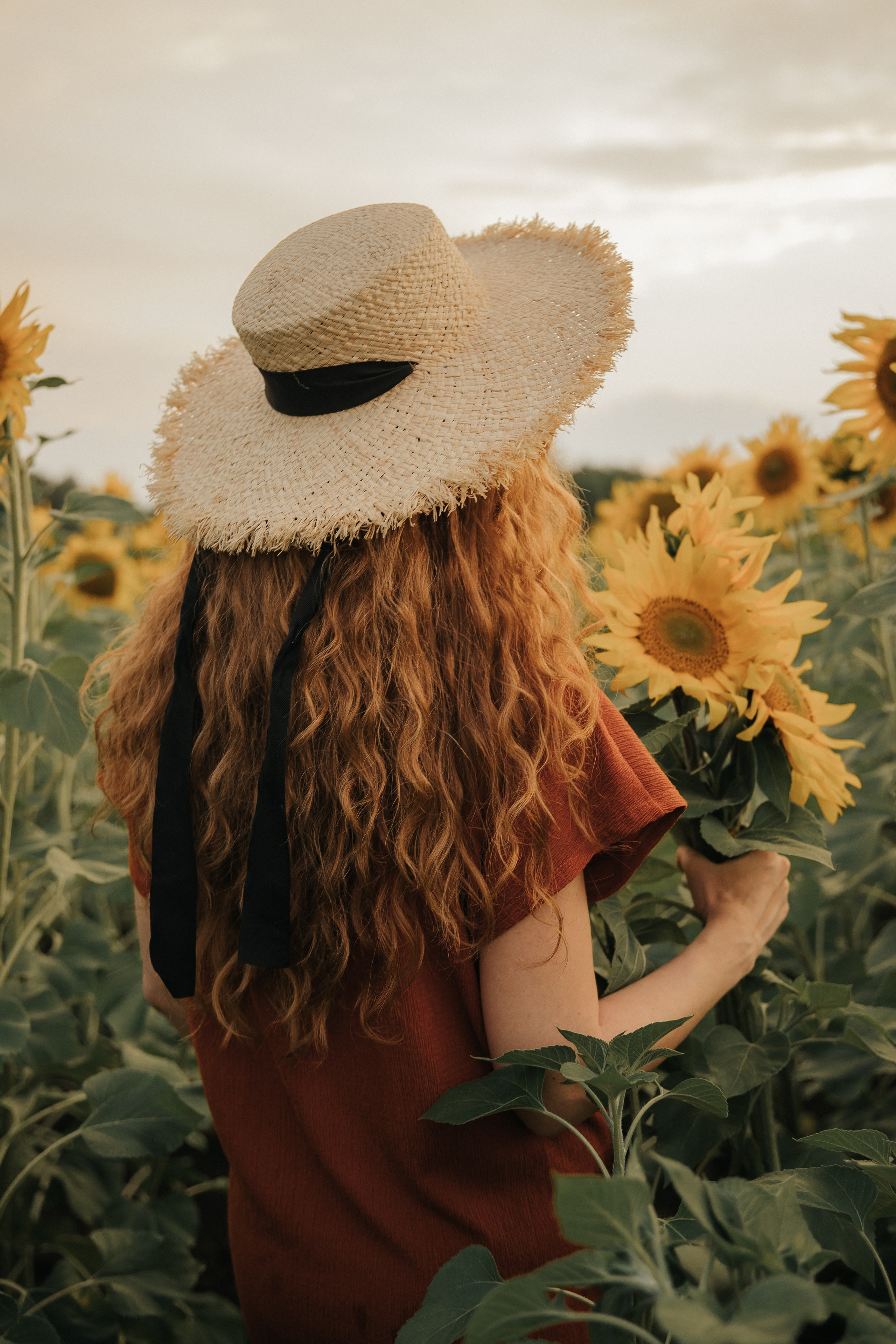 Лена и подсолнухи. Семейный и свадебный фотограф в Челябинске Юлия Софьина
