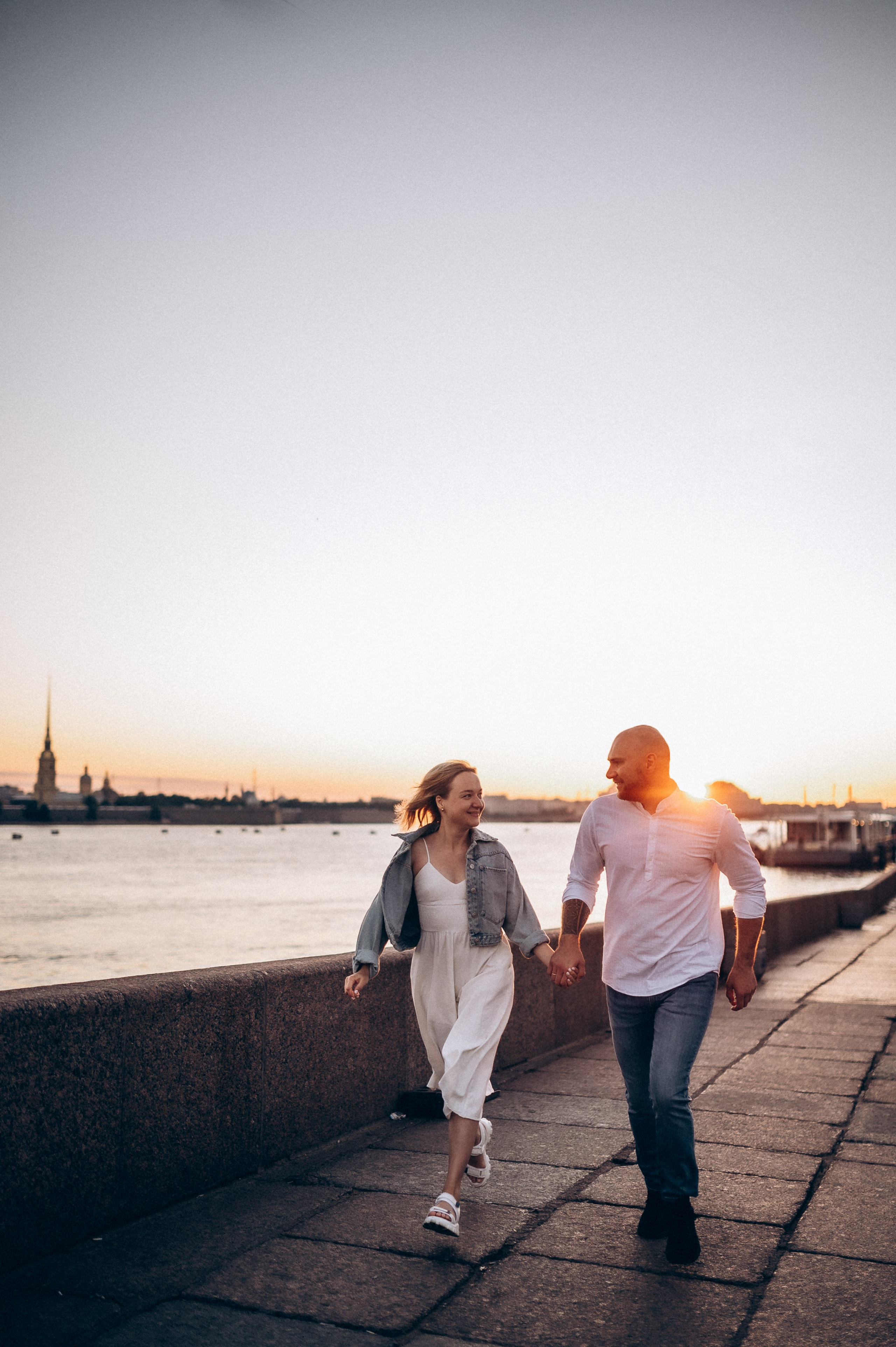 Лав стори Питер на рассвете. Фотограф ПИТЕР СПБ Надежда Баранова