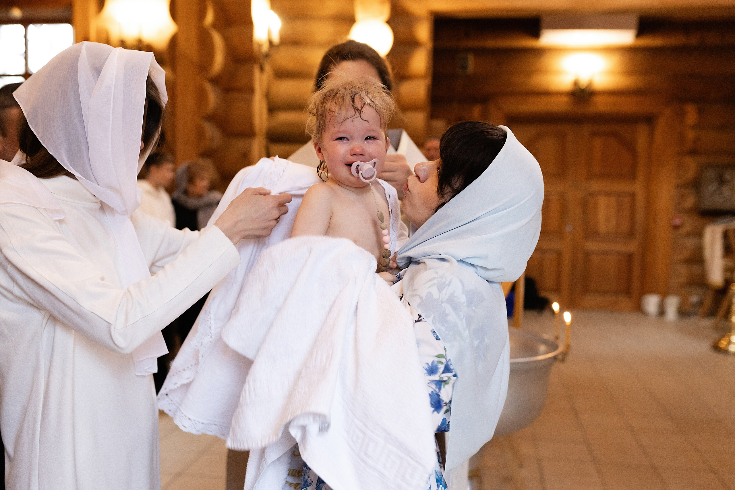 Таинство Крещения Ксении. Фотограф в Железнодорожном и Балашихе