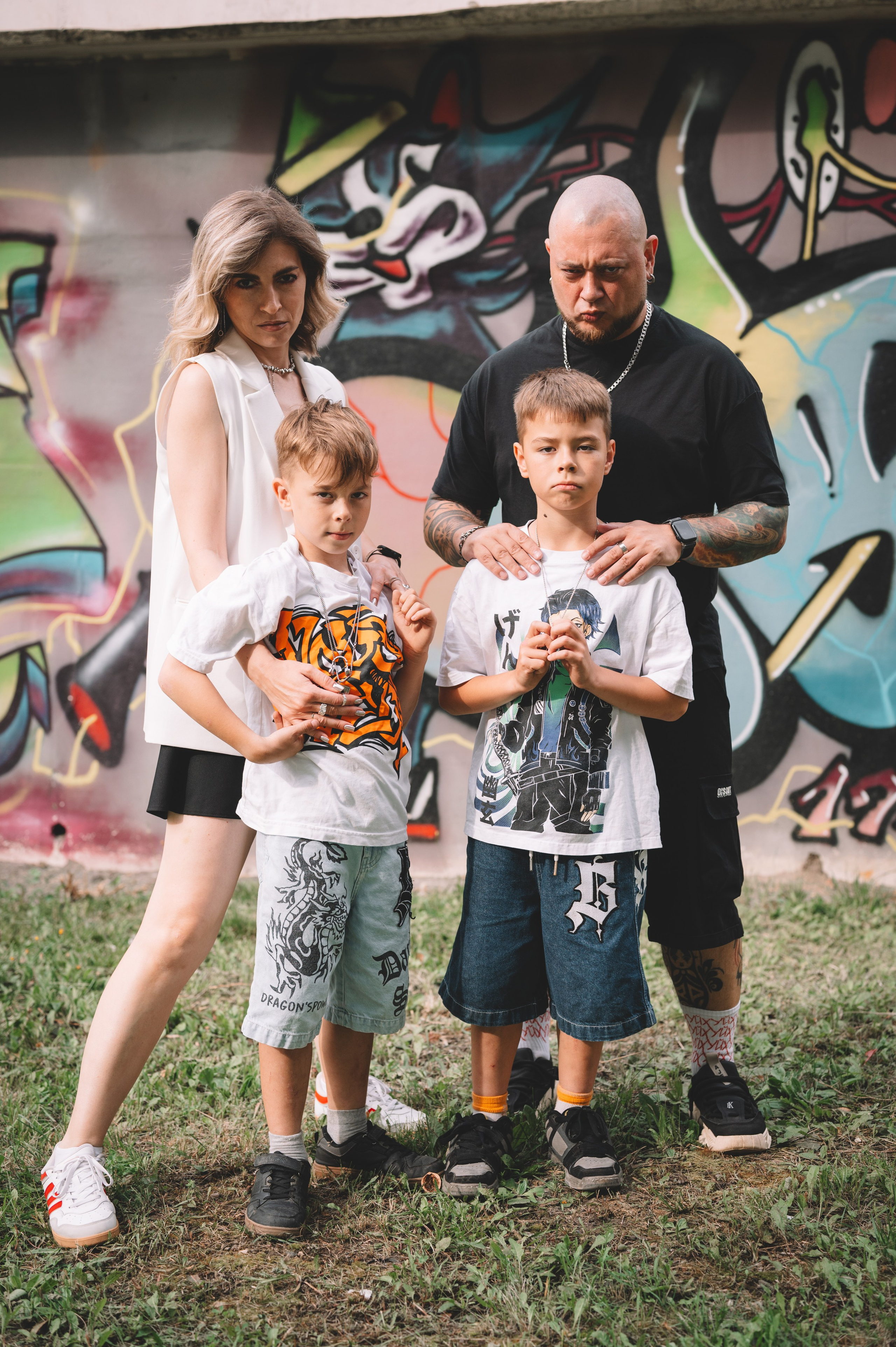 Сережа, Таня, Тимофей и Максим. Фотограф Анна Темнова. Пенза