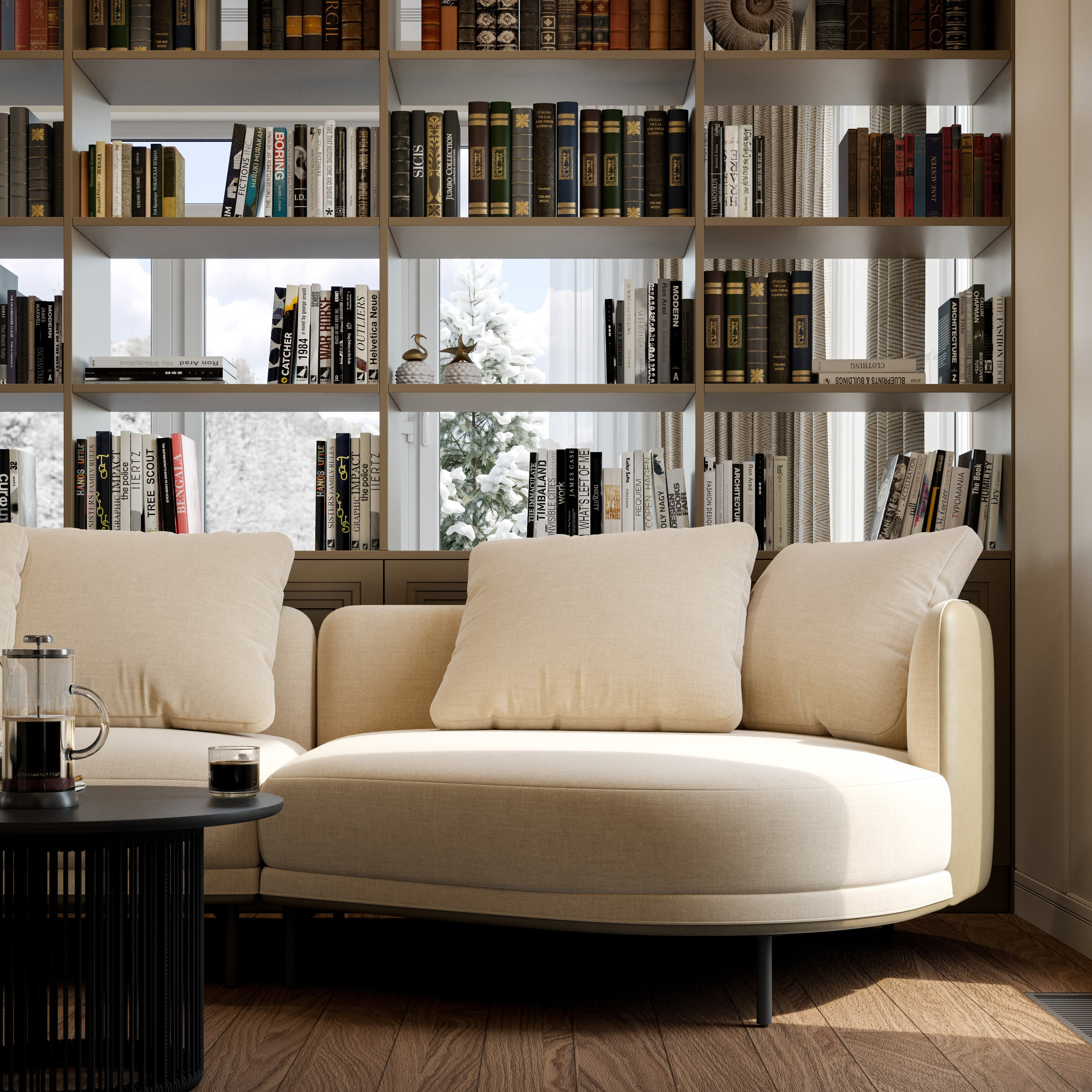 3D Визуализации Интерьера Загородного Дома в Классическом Стиле. Визуализатор интерьера в Москве | Брагин Кирилл