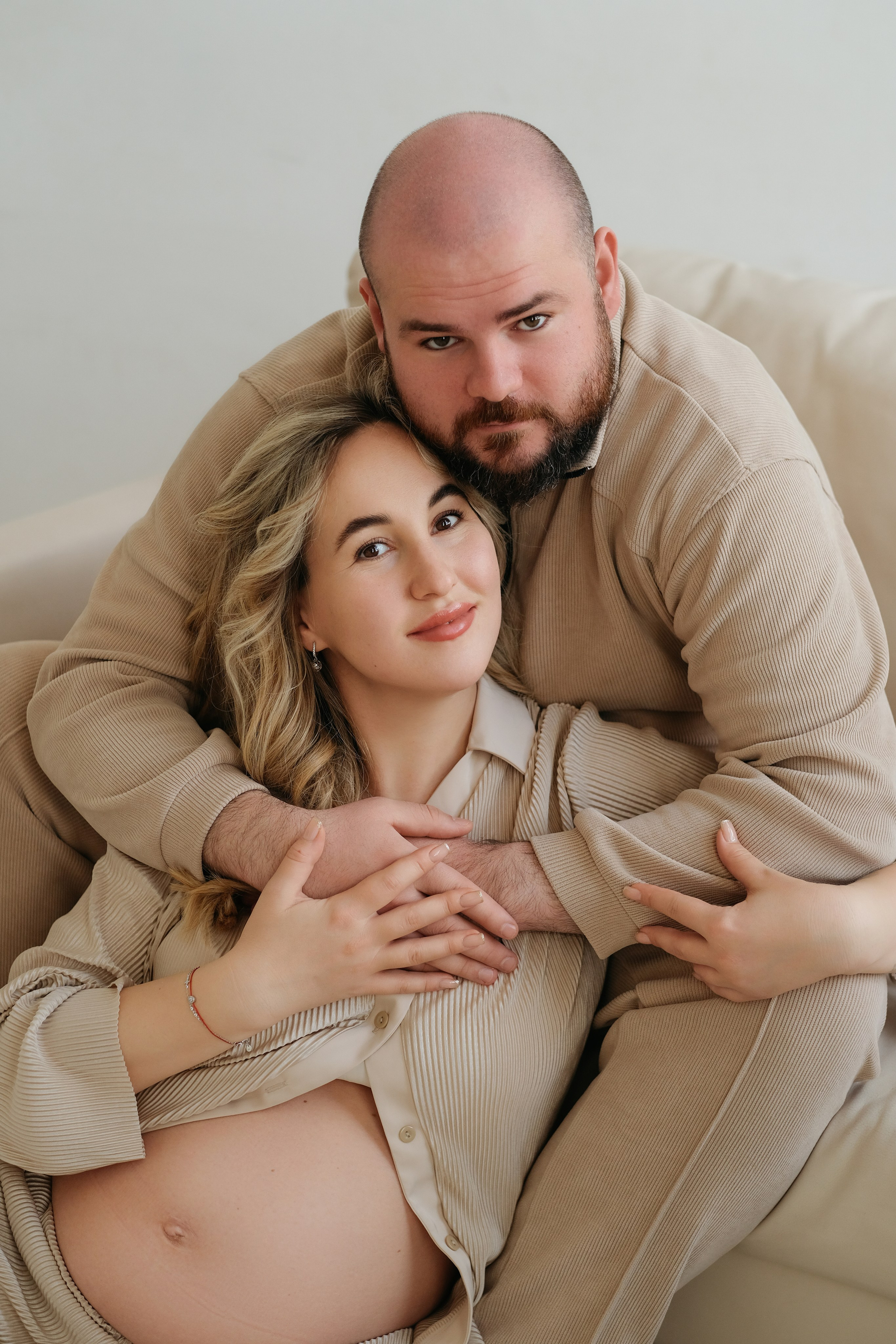 Даша и Георгий. Фотограф беременности и Newborn в Екатеринбурге Марина Добровольская