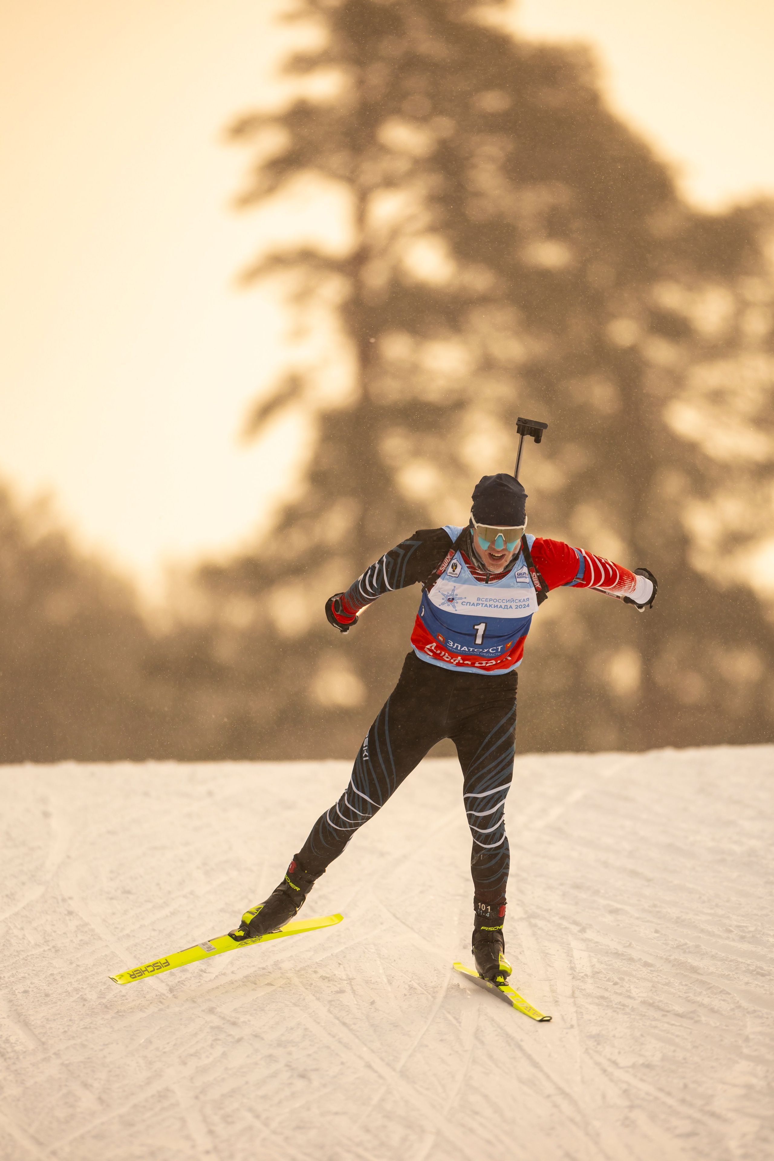 Всероссийская спартакиада по биатлону. Мужчины. Гонка преследования. Спортивный репортажный фотограф Казань Нафис Сиразетдинов