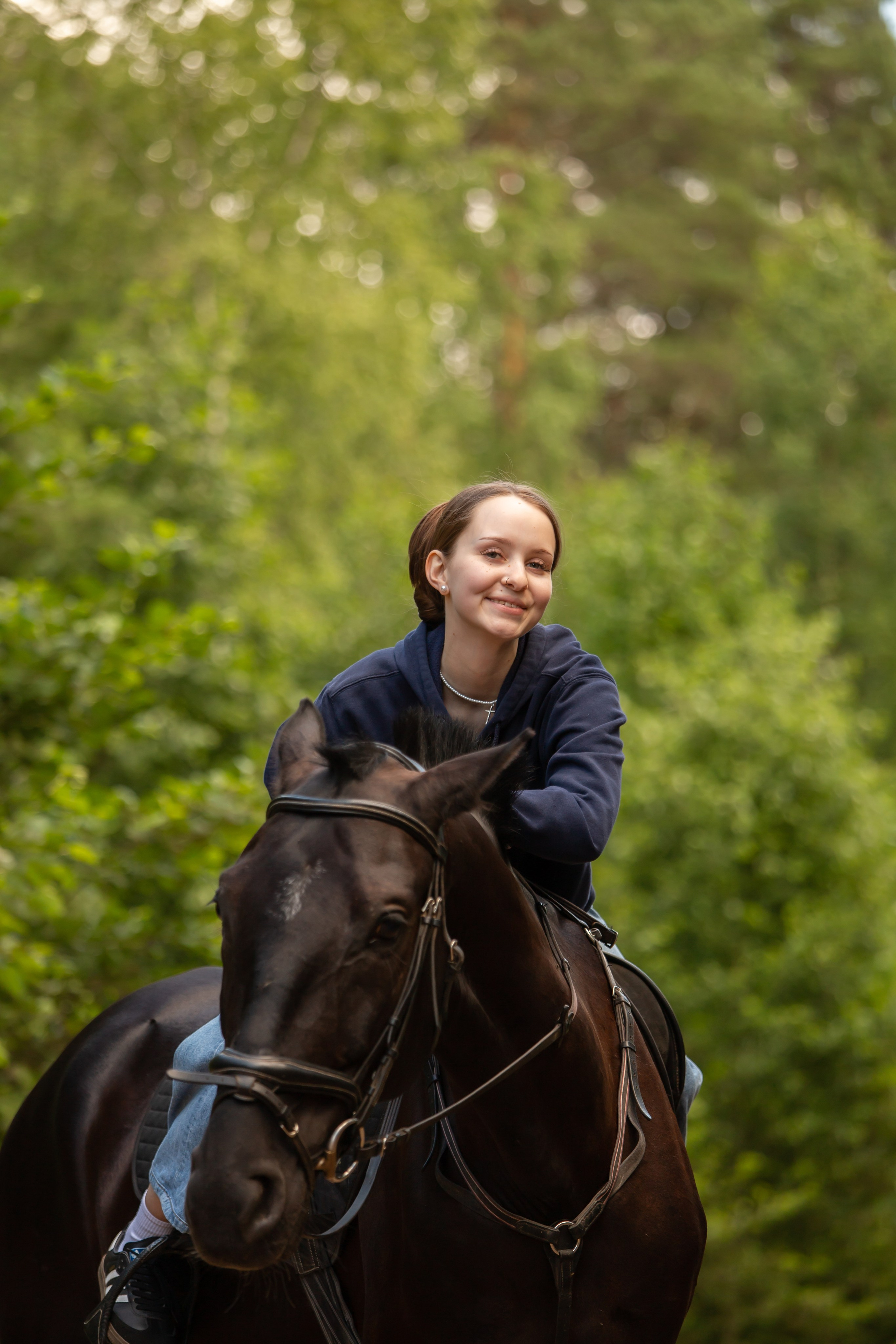 Фотопрогулки с Гороскопом. Конный фотограф в Санкт-Петербурге Анна Лебедева