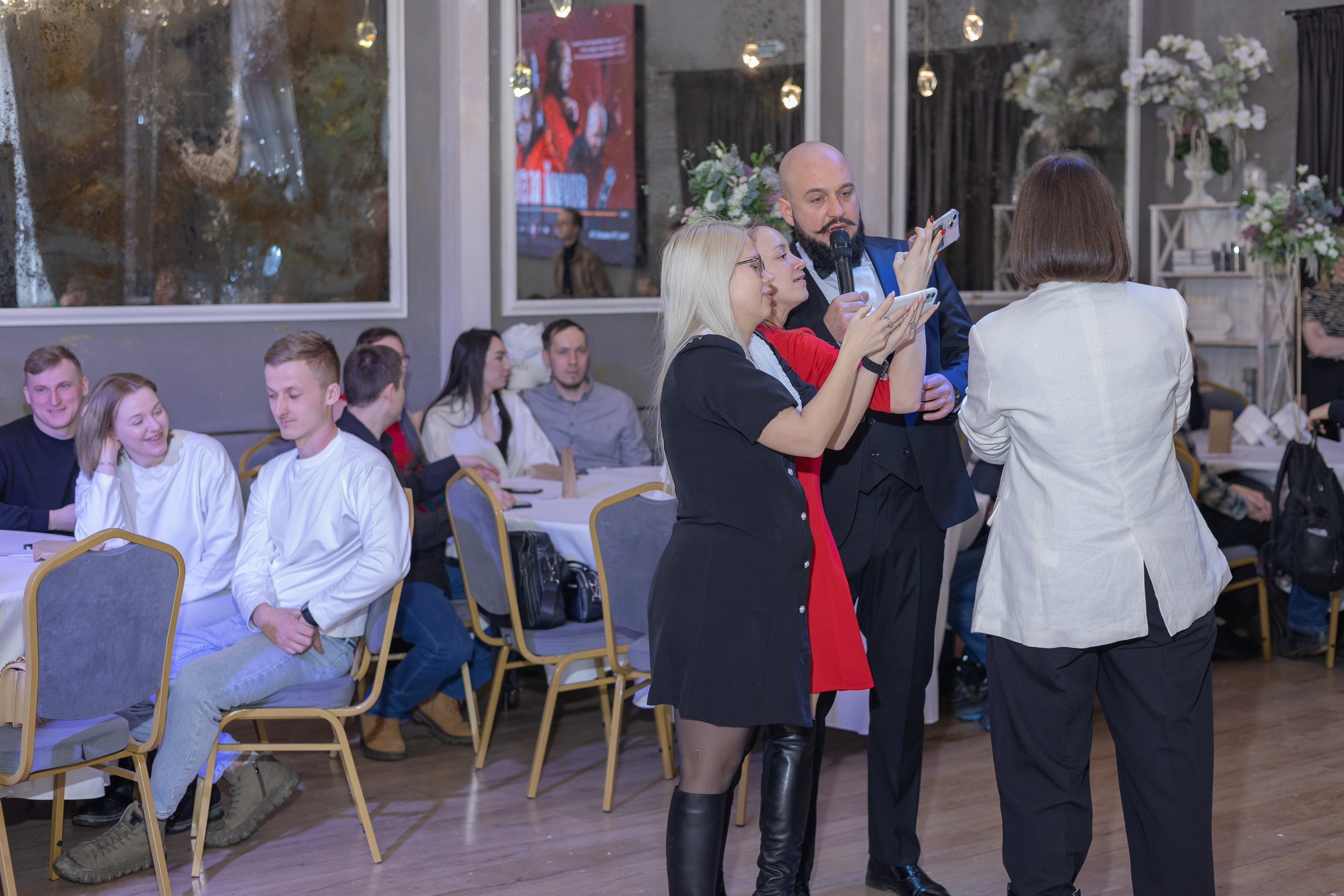 Свадебное чаепитие для молодоженов