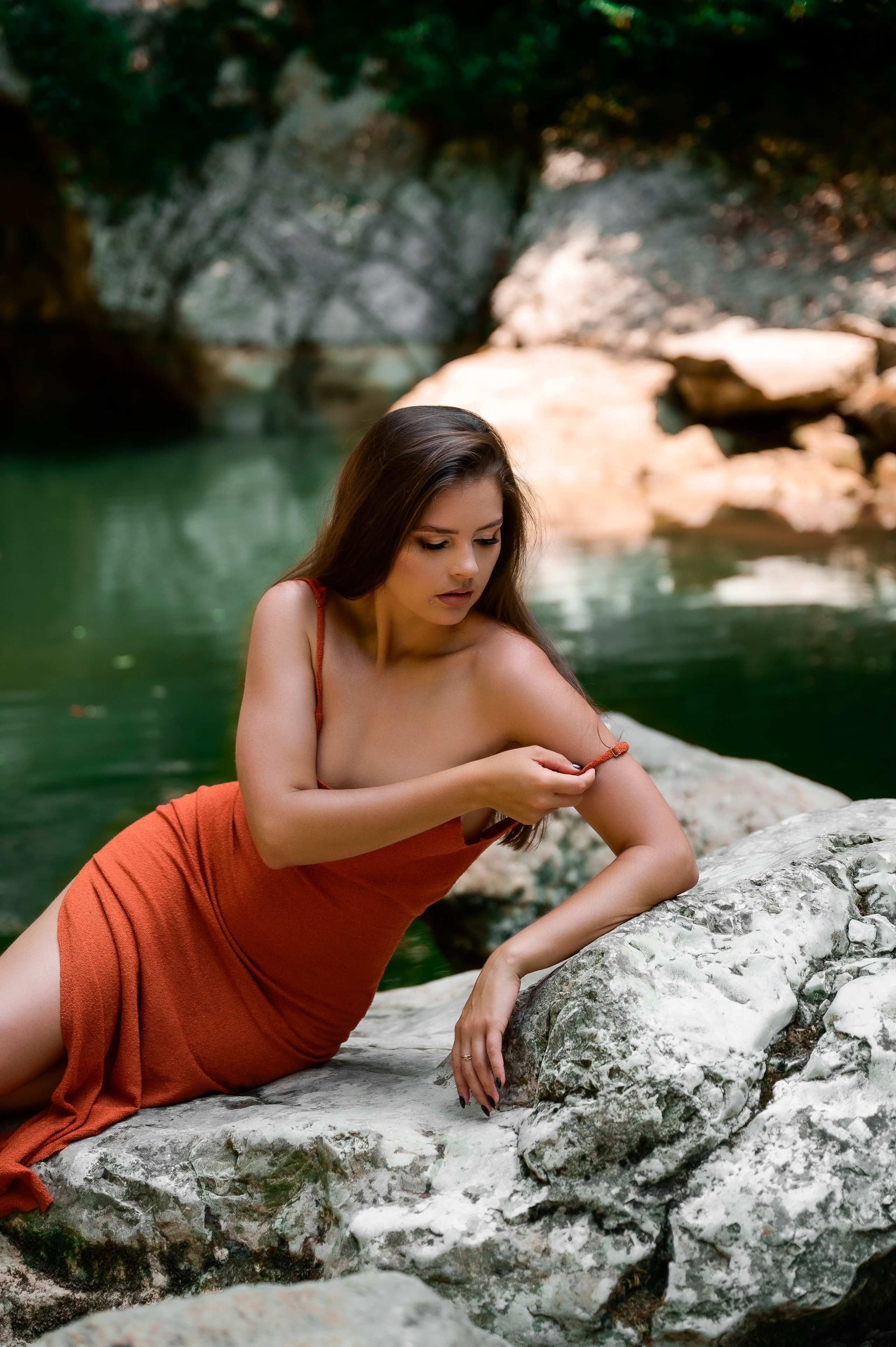 Люда Агурские водопады. Наталья Слесаренко фотограф в Сочи