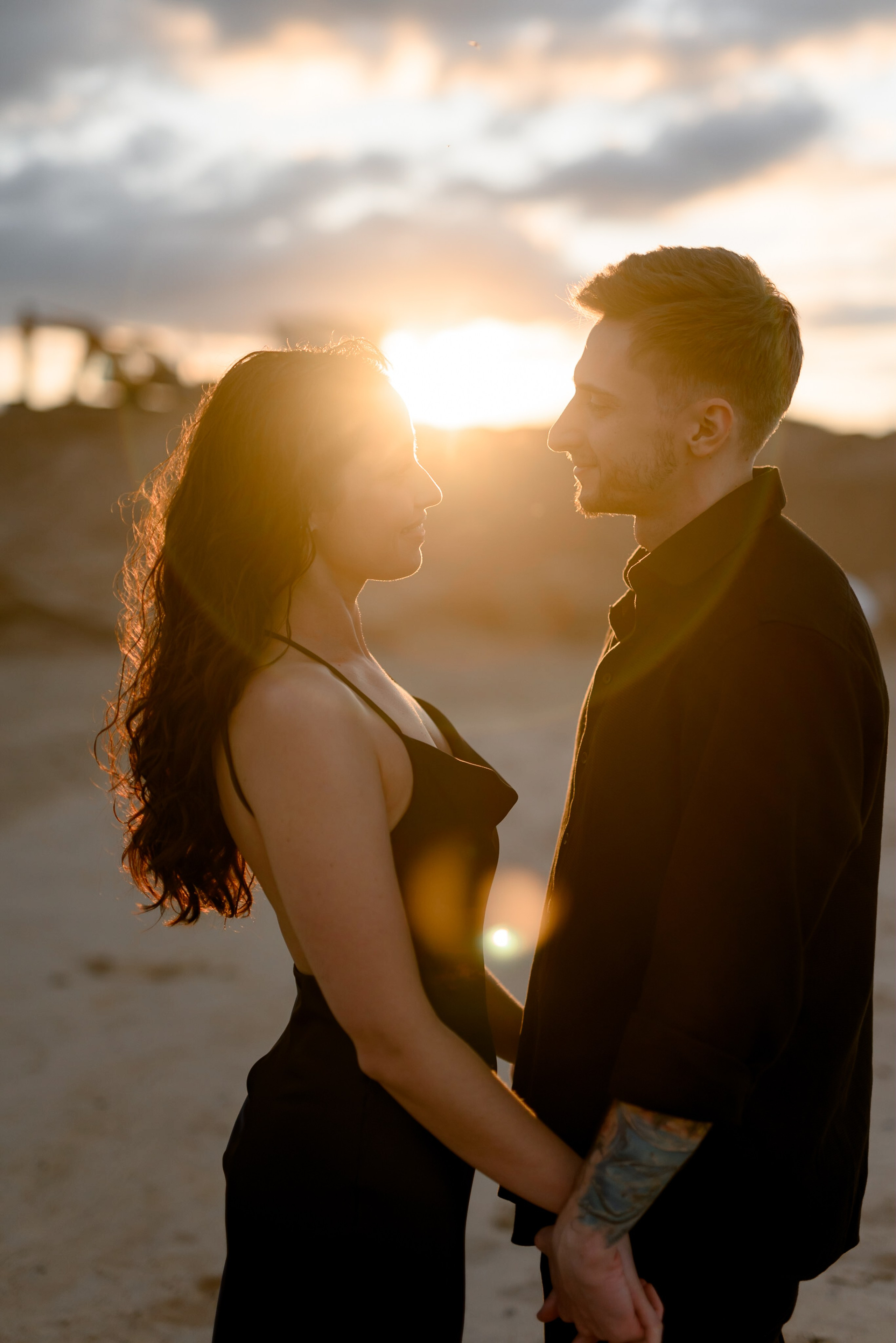 Love Story в песках. Свадебный фотограф в Минске Минчукова Анна