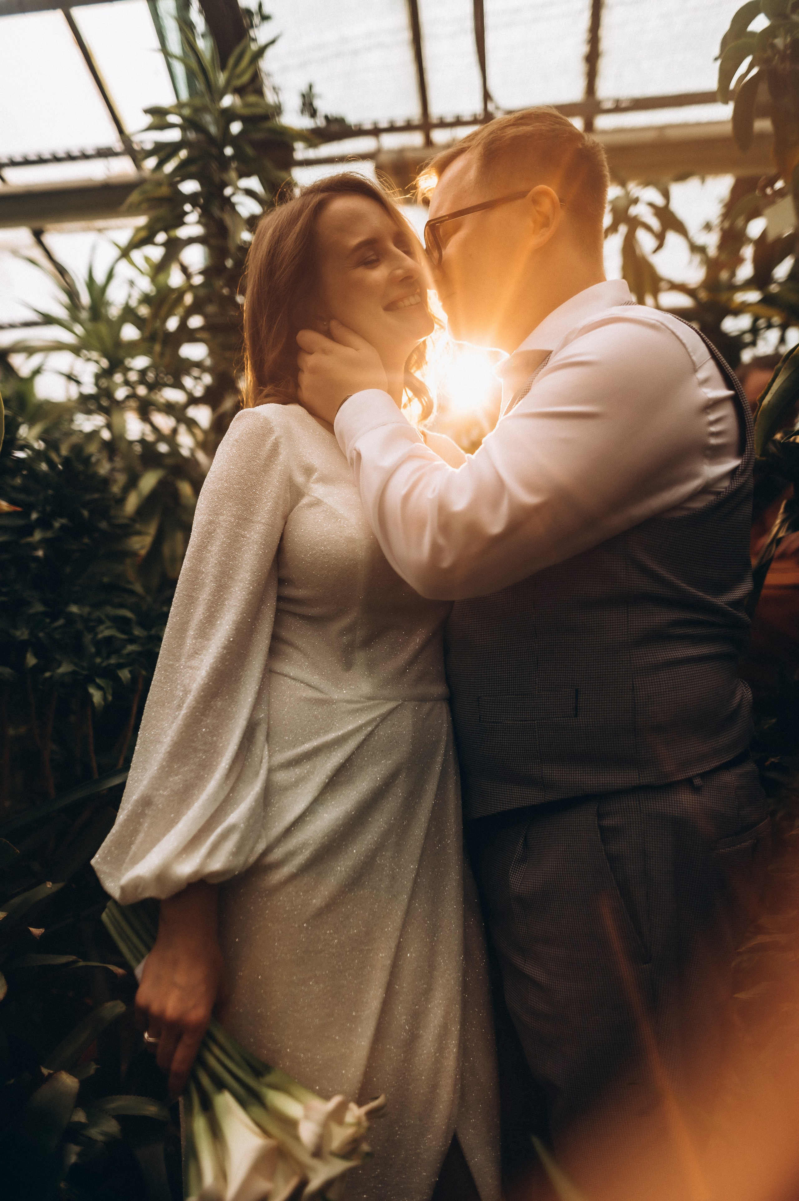 Загс+Оранжерея (камерная свадьба). Фотограф ПИТЕР СПБ Надежда Баранова