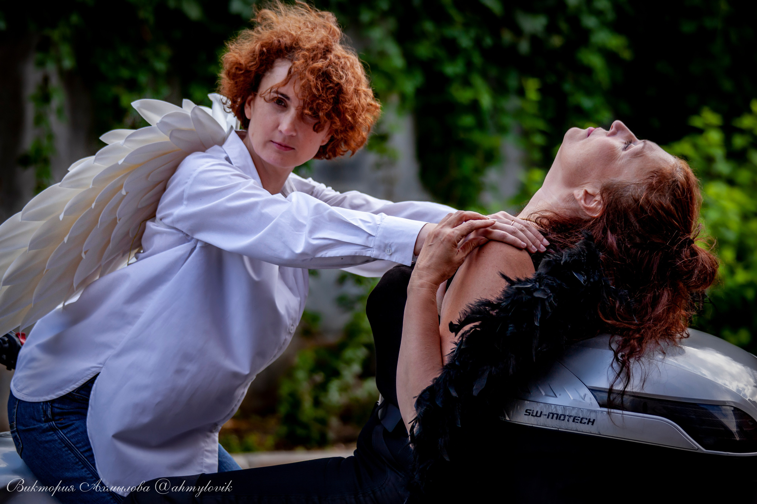 Света Веркова (Kawasaki Ninja Z400). Виктория Ахмылова. Фотограф в Москве