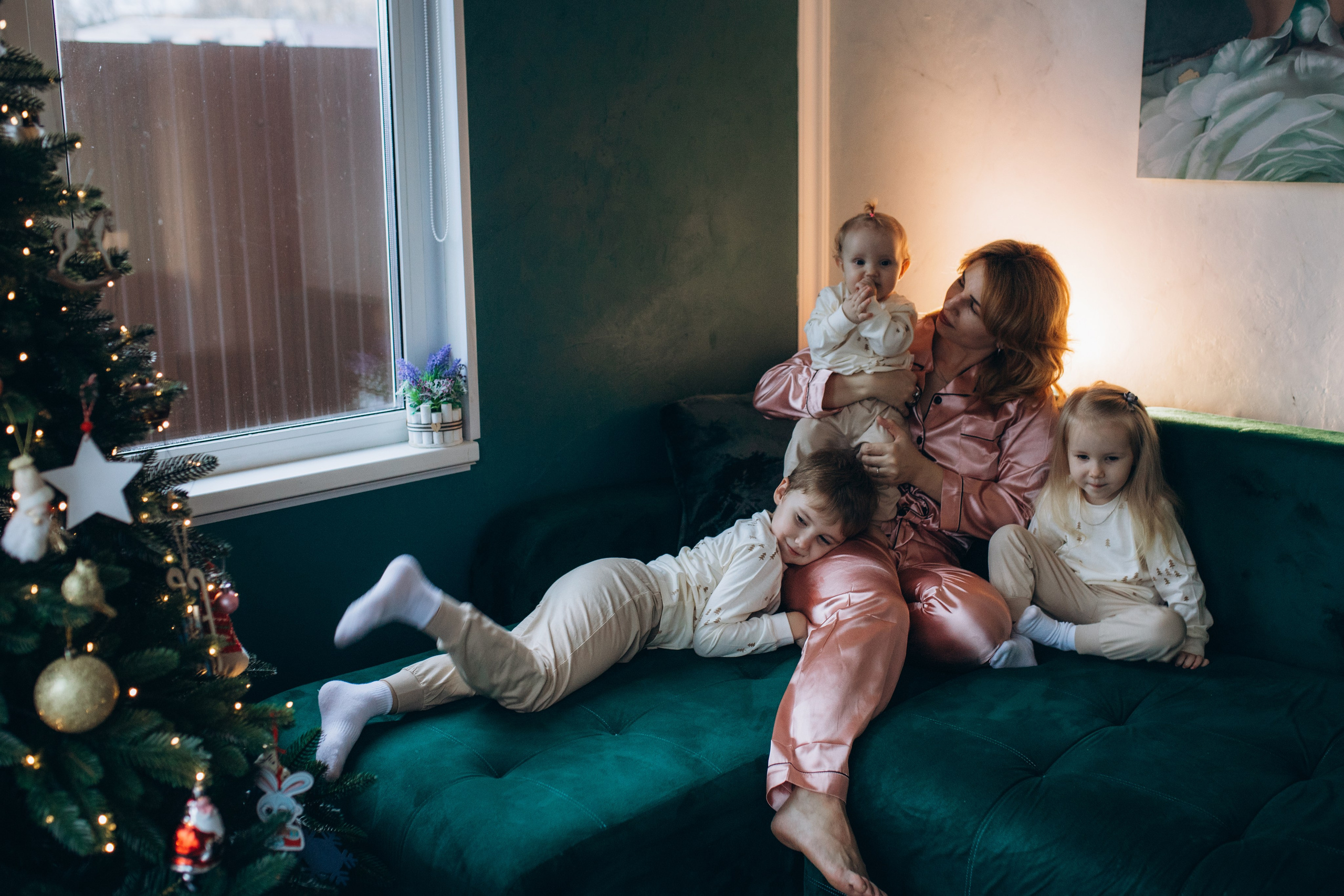 Николина и малыши. Семейный и домашний фотограф в Москве и МО Королева Валерия