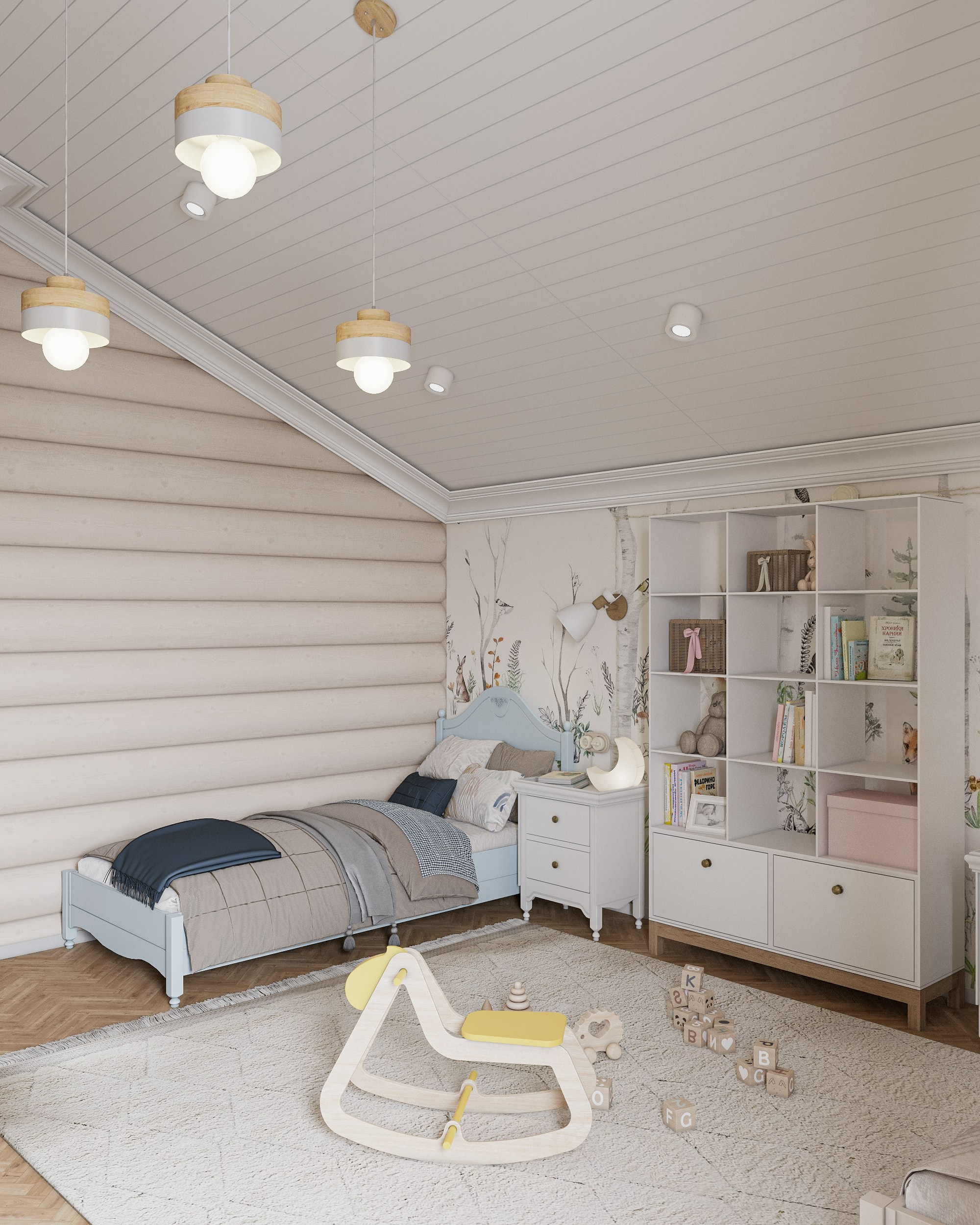 Дом из бревна