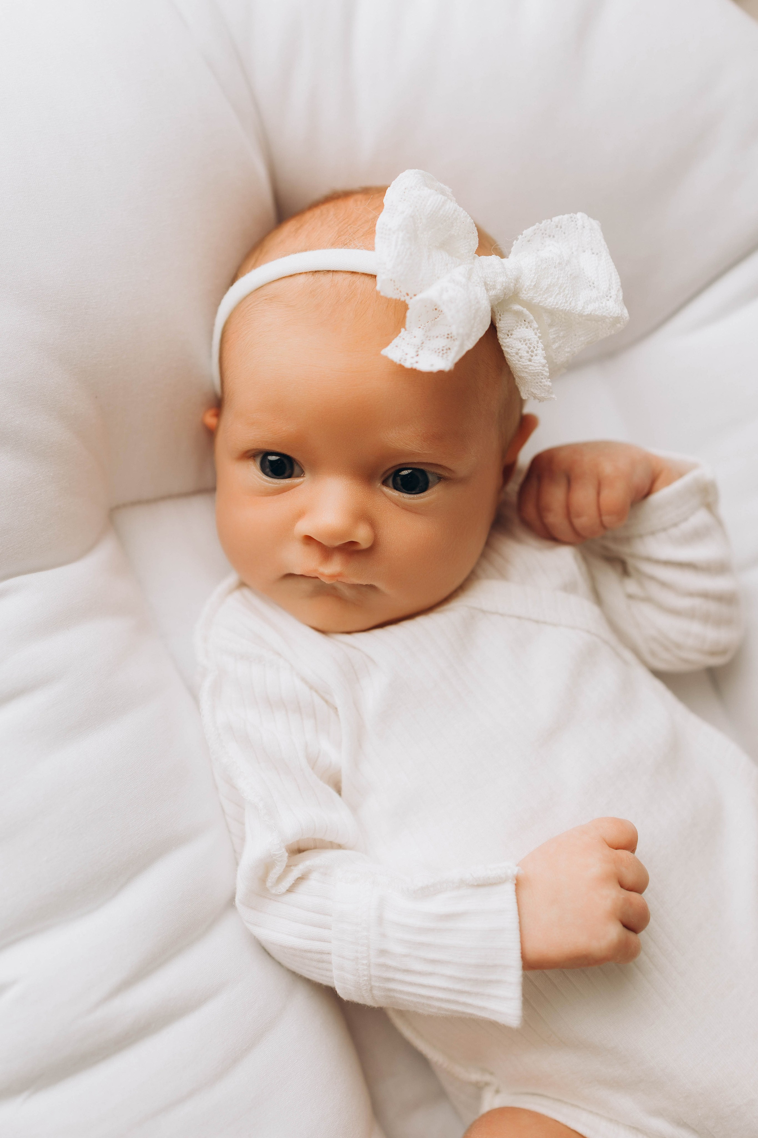 Кира 6 дней. Фотограф новорождённых Newborn Москва