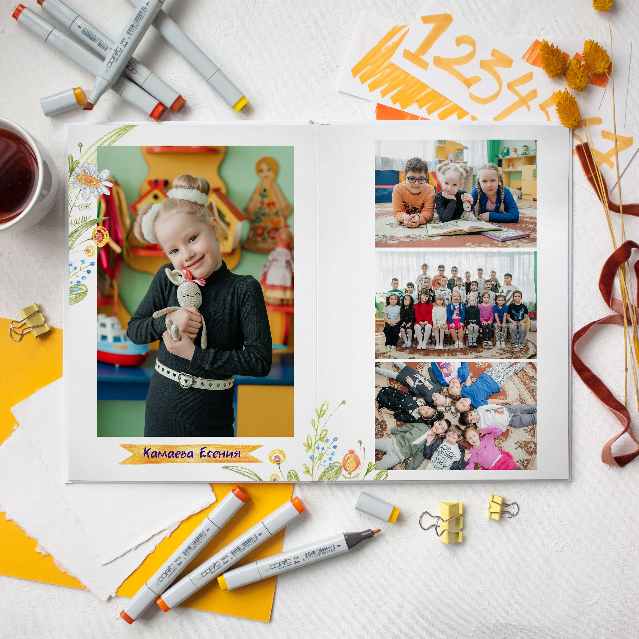 Цветы. Дизайнер fotokniga_ast