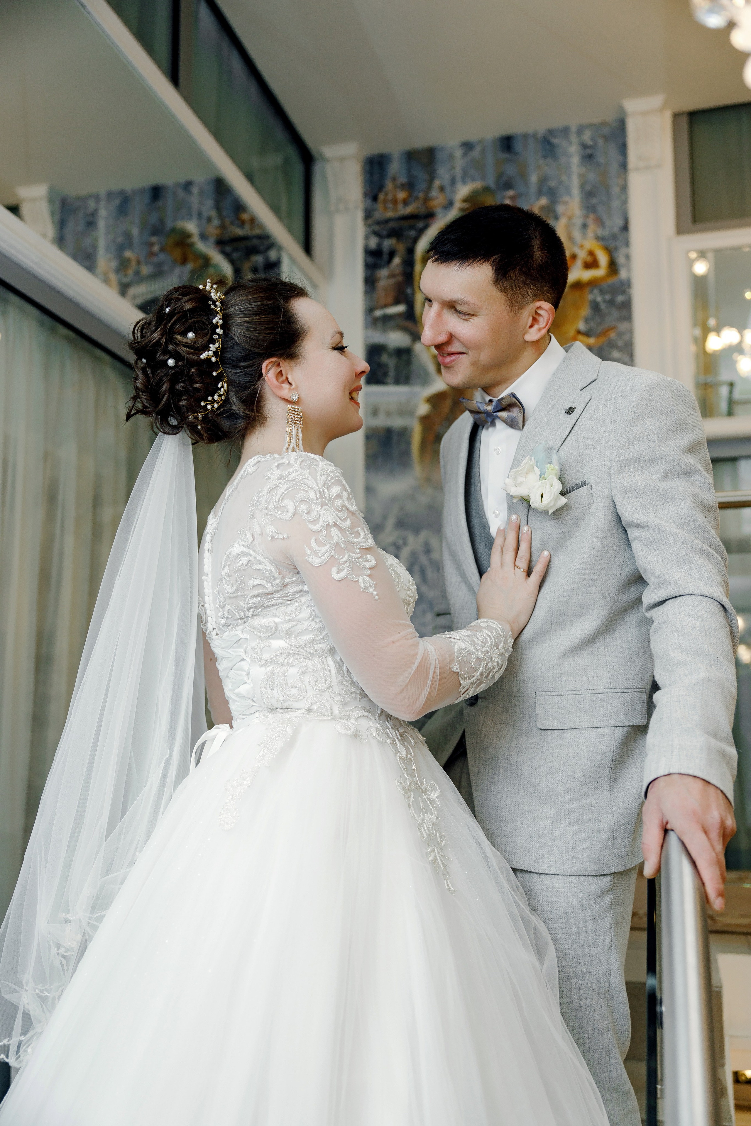 Зимняя свадьба Петергоф. Фотограф в Санкт-Петербурге Знаменская Ирина