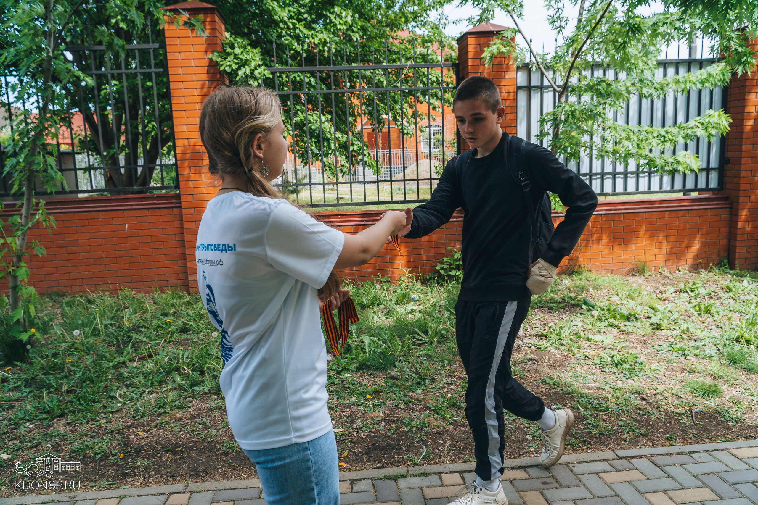 «Георгиевская ленточка». Новотитаровский Дом культуры