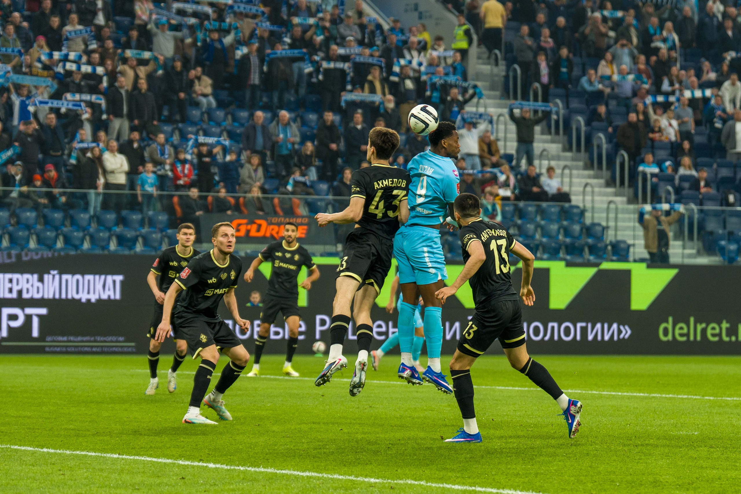 Зенит — Динамо Махачкала: репортажная съёмка ½ финала Кубка России | Фотограф Антон Гауф. Спортивный фотограф в Санкт-Петербурге | Антон Гауф