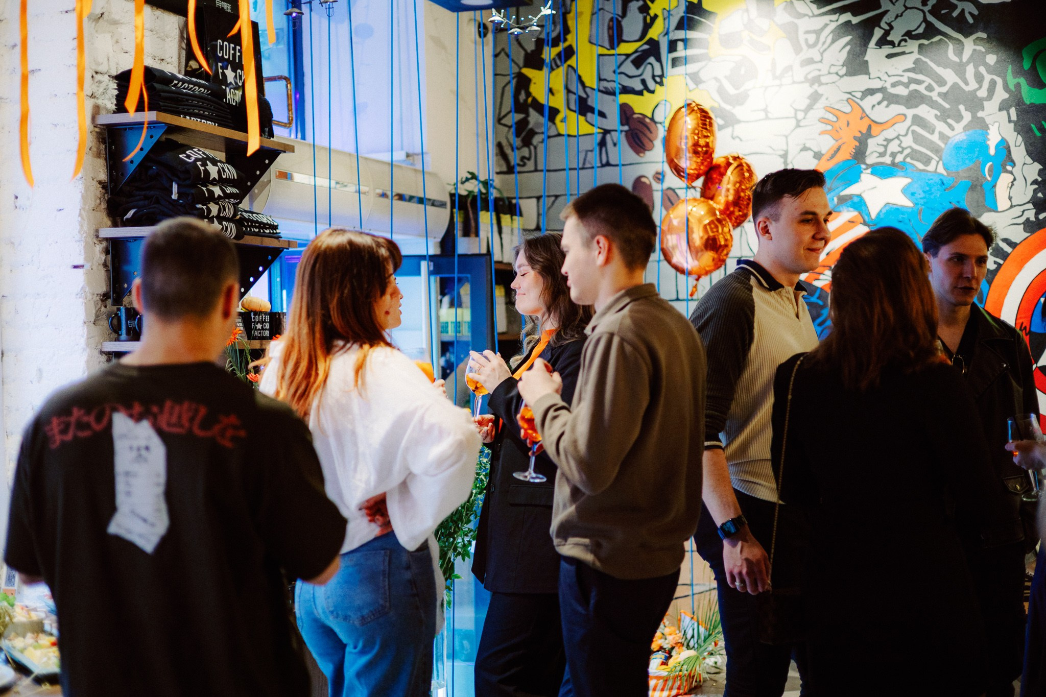 Coffee Factory | Corporate Party. Photographer in Prague Alexander Pivovarov