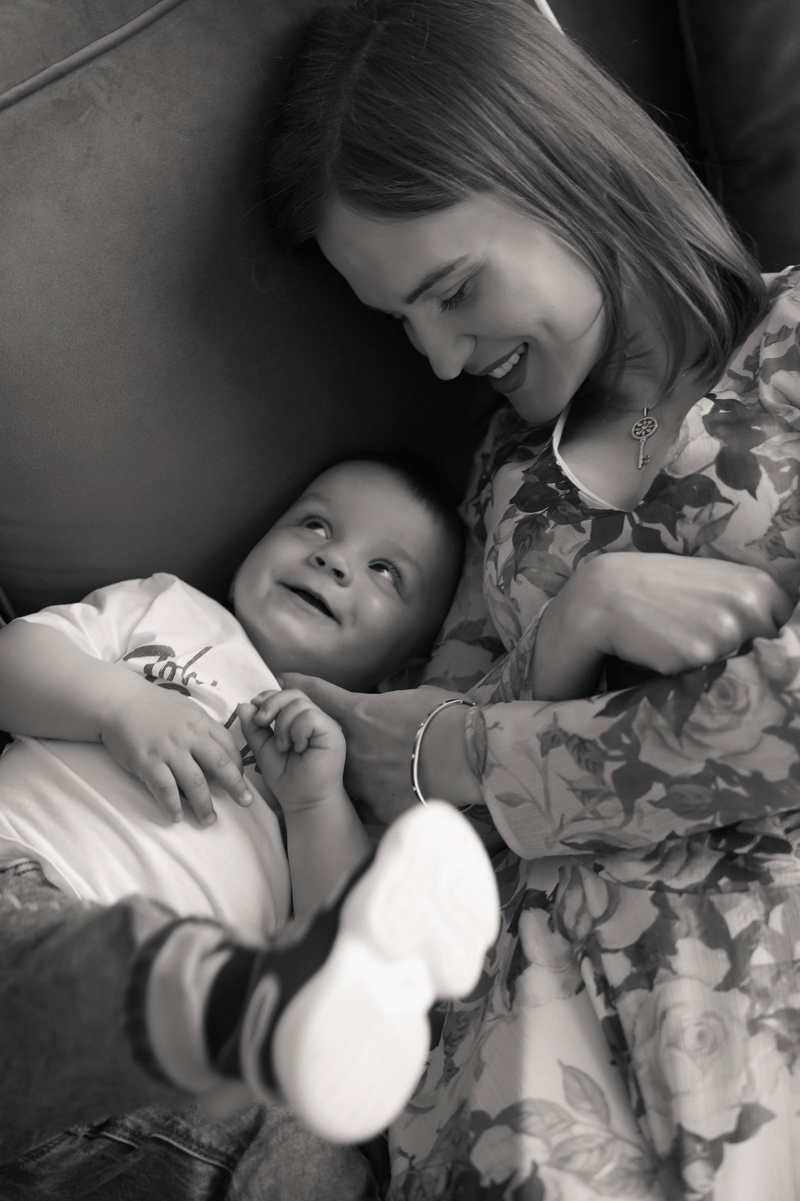 Юлия и маленький Тёма. Фотограф с психологическим образованием