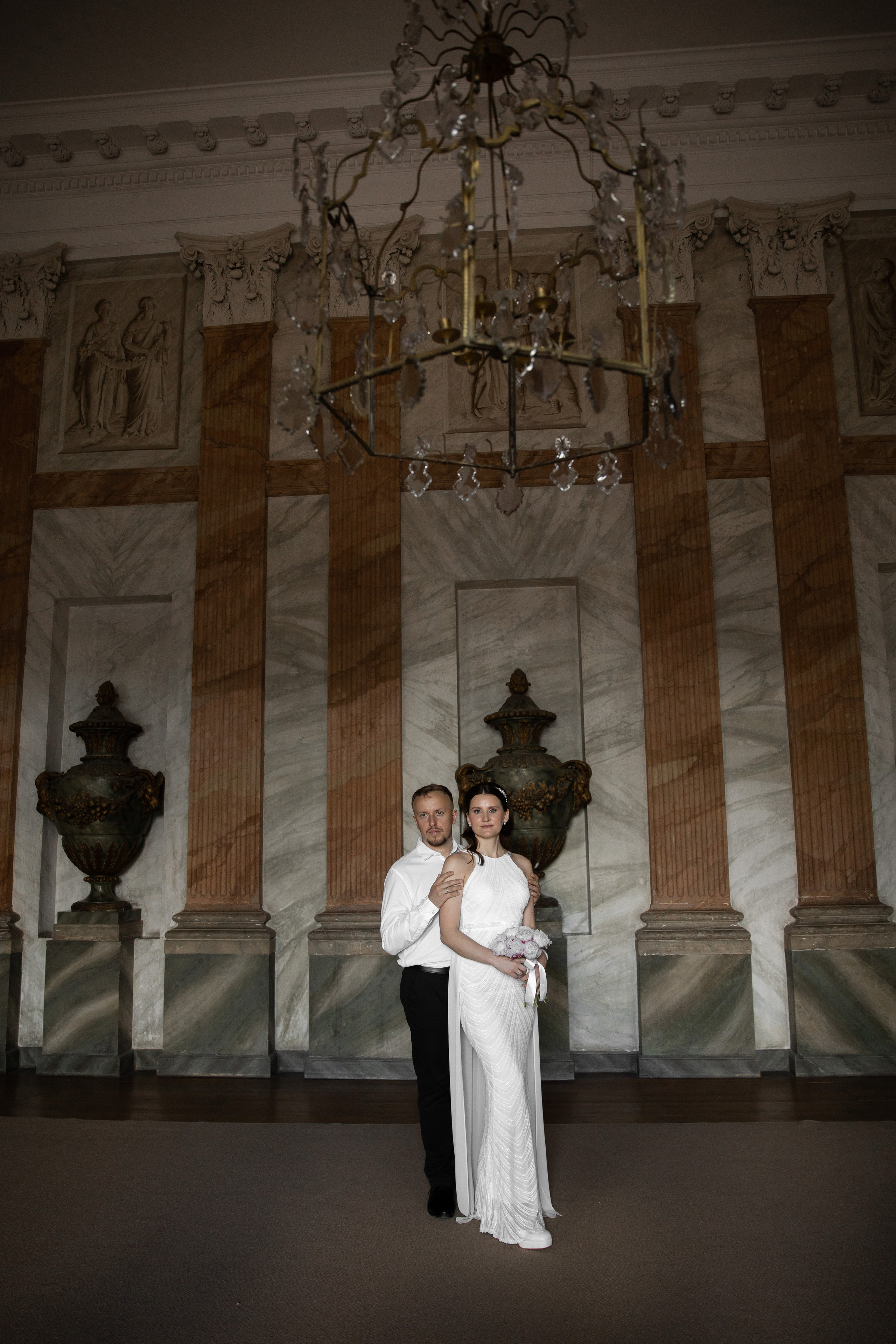 Сергей & Татьяна (Грибоедовский загс и прогулка в Кусково). Фотограф в Москве Юлия Хамзина