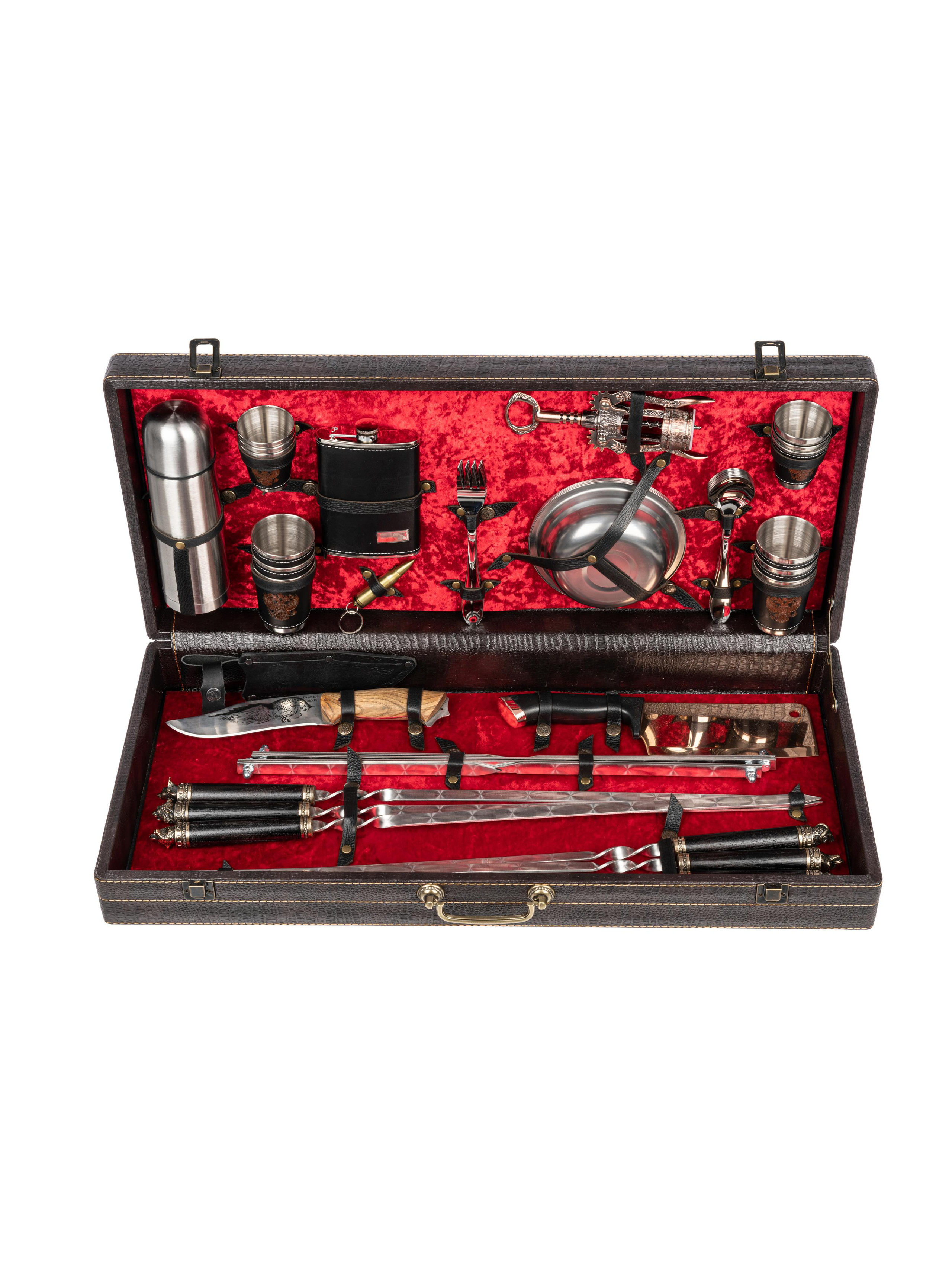 Предметная съемка шампуров и товаров для мангала