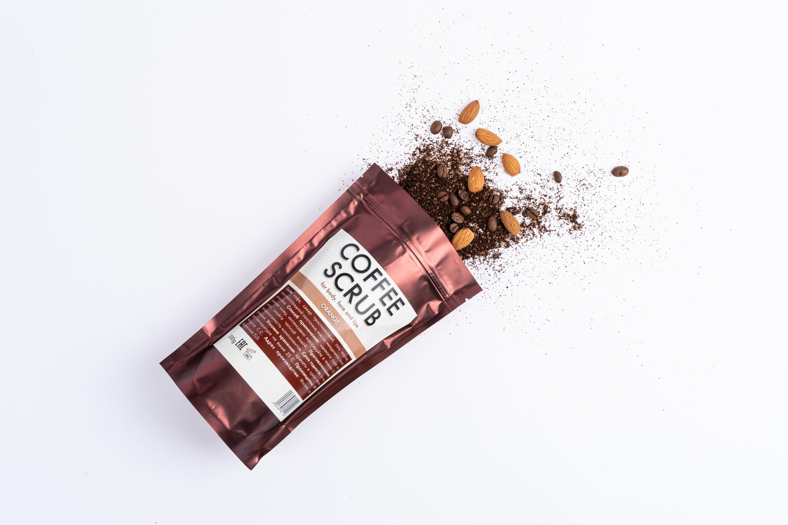 Предметная съемка кофе с краба