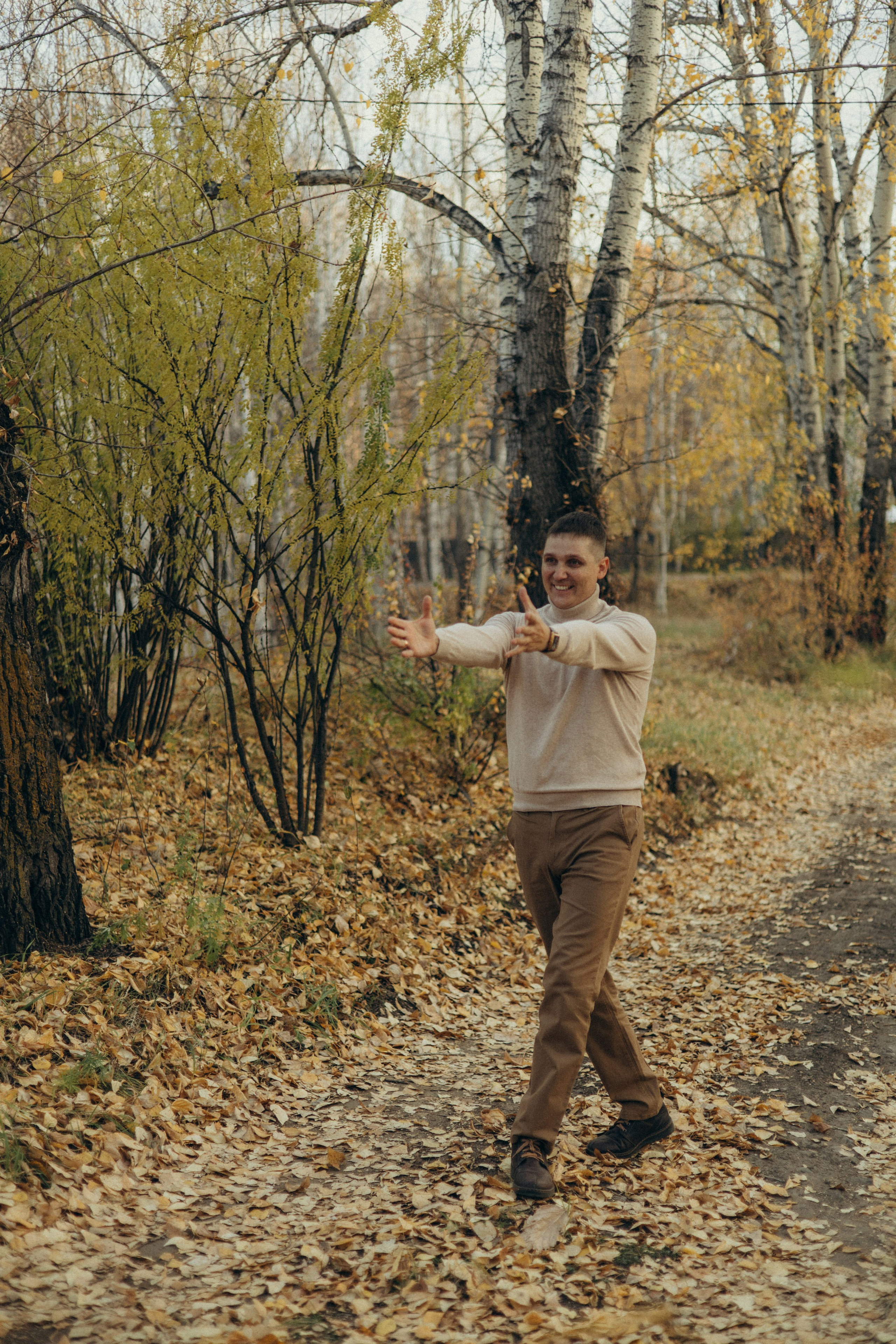 Счастливые мгновения осени. Фотограф в г. Чита