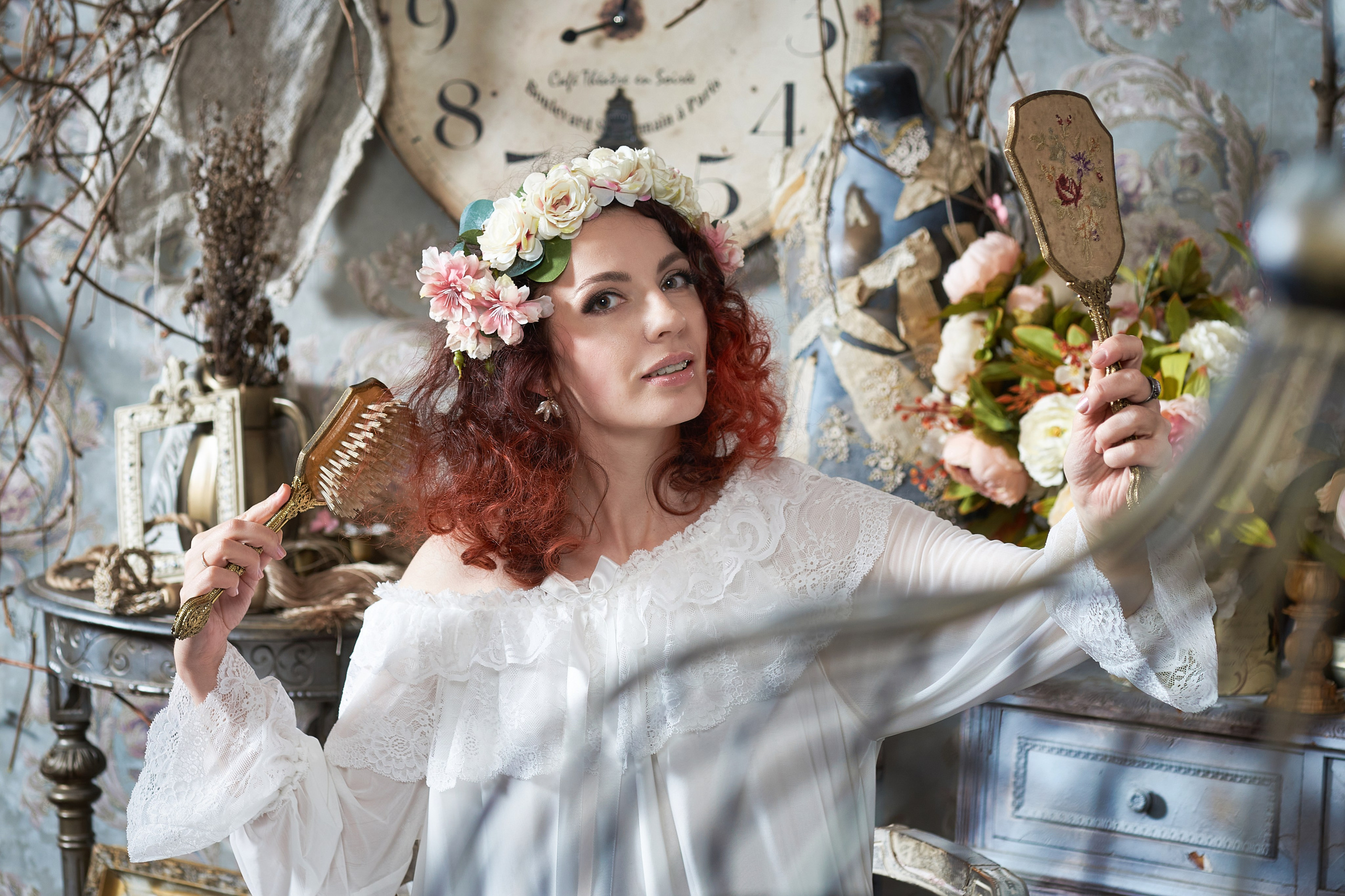 Студийная съёмка.