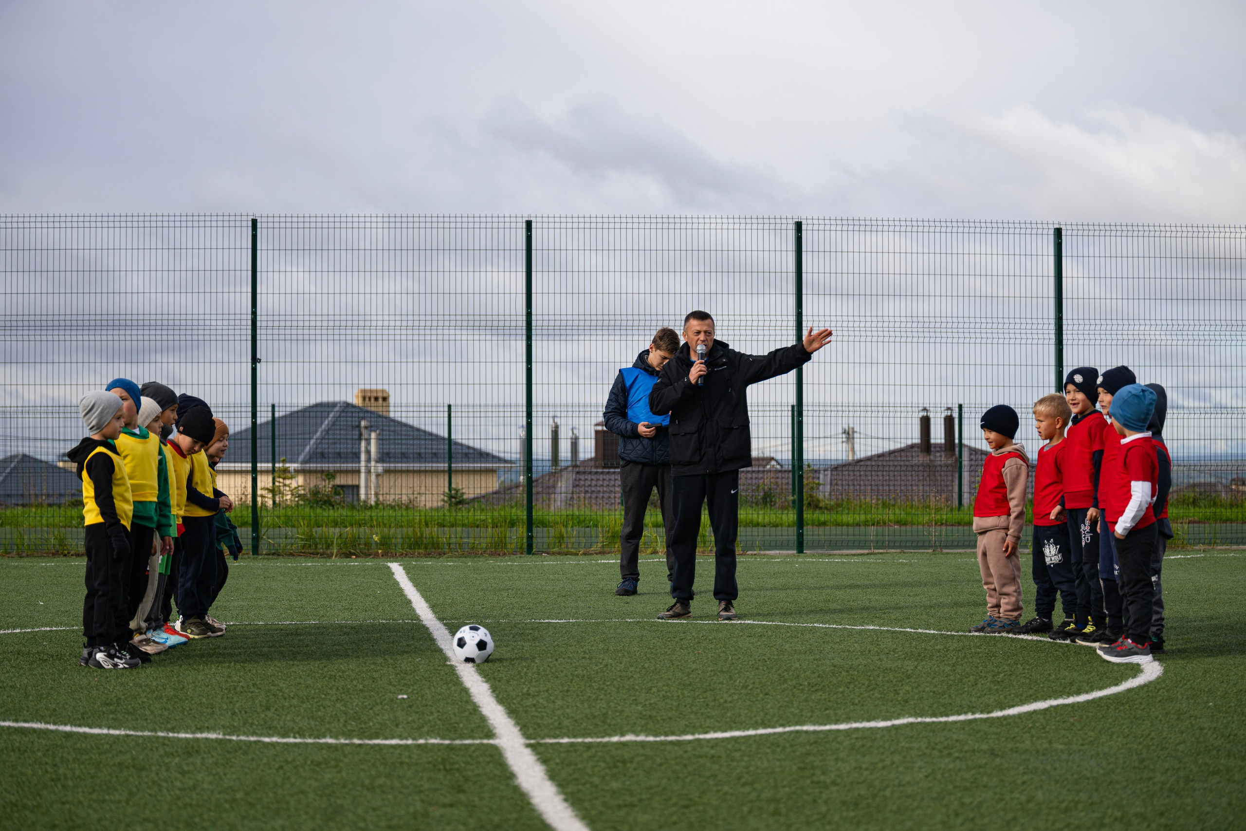 Детский футбол. Республика Татарстан, Высокогорский район, с. Высокая Гора. Свадебный фотограф в Казани, и Зеленодольске Радик Мухаметов