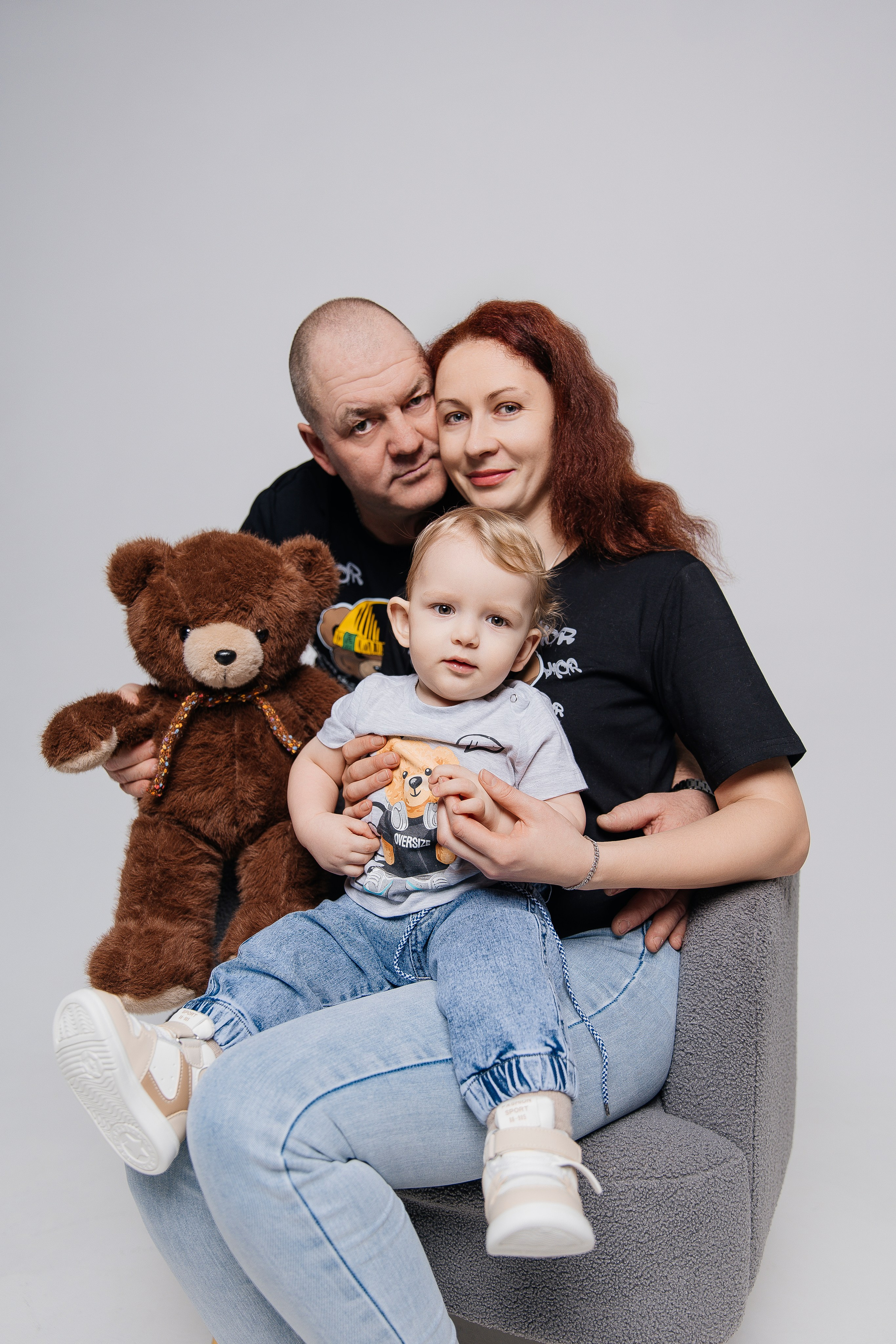 Семейная в студии 2. Семейный и Детский фотограф г. Москва, г. Борисоглебск