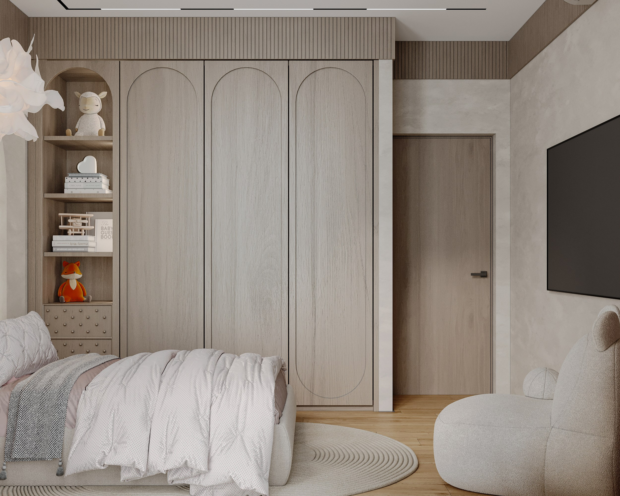 Визуализация загородного дома (интерьерная). Королёва Анастасия | 3D визуализатор