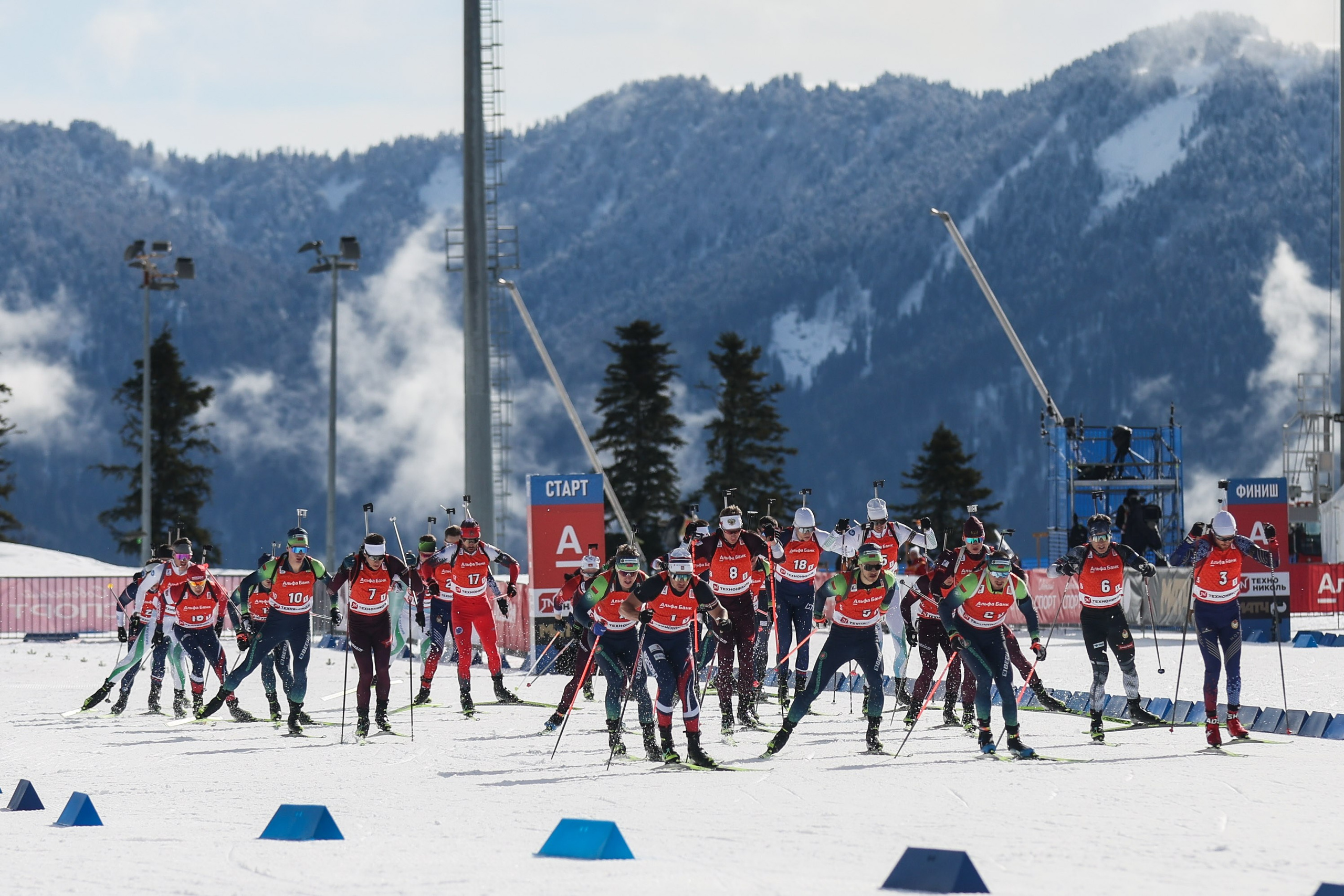 Биатлон Эстафета