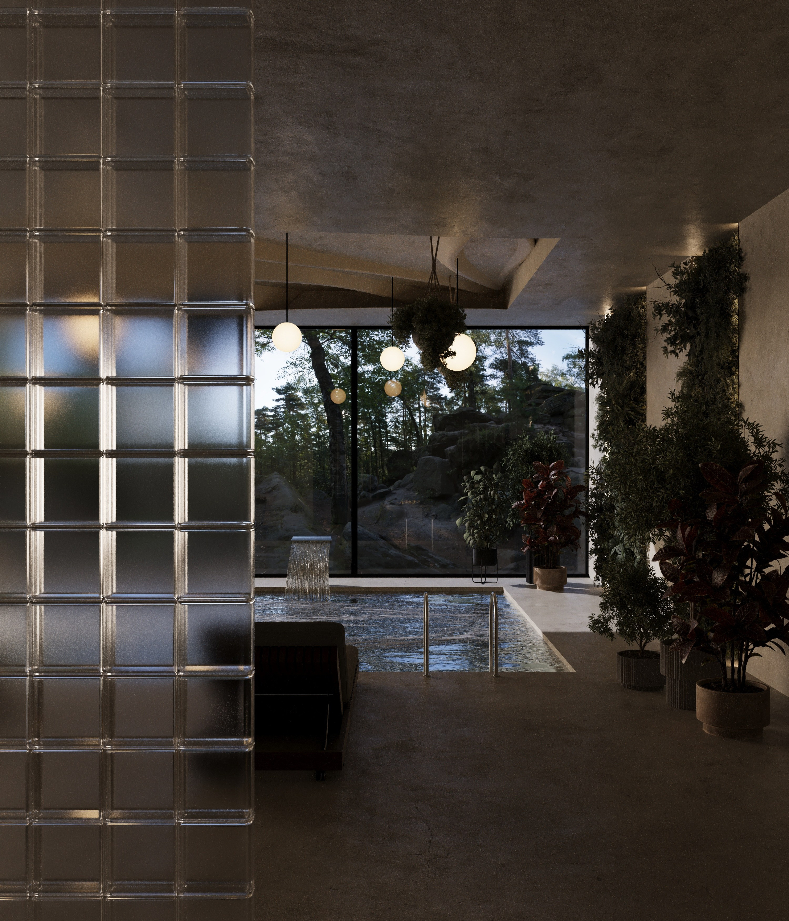 Спа-комплекс, 200 м². MMstudio