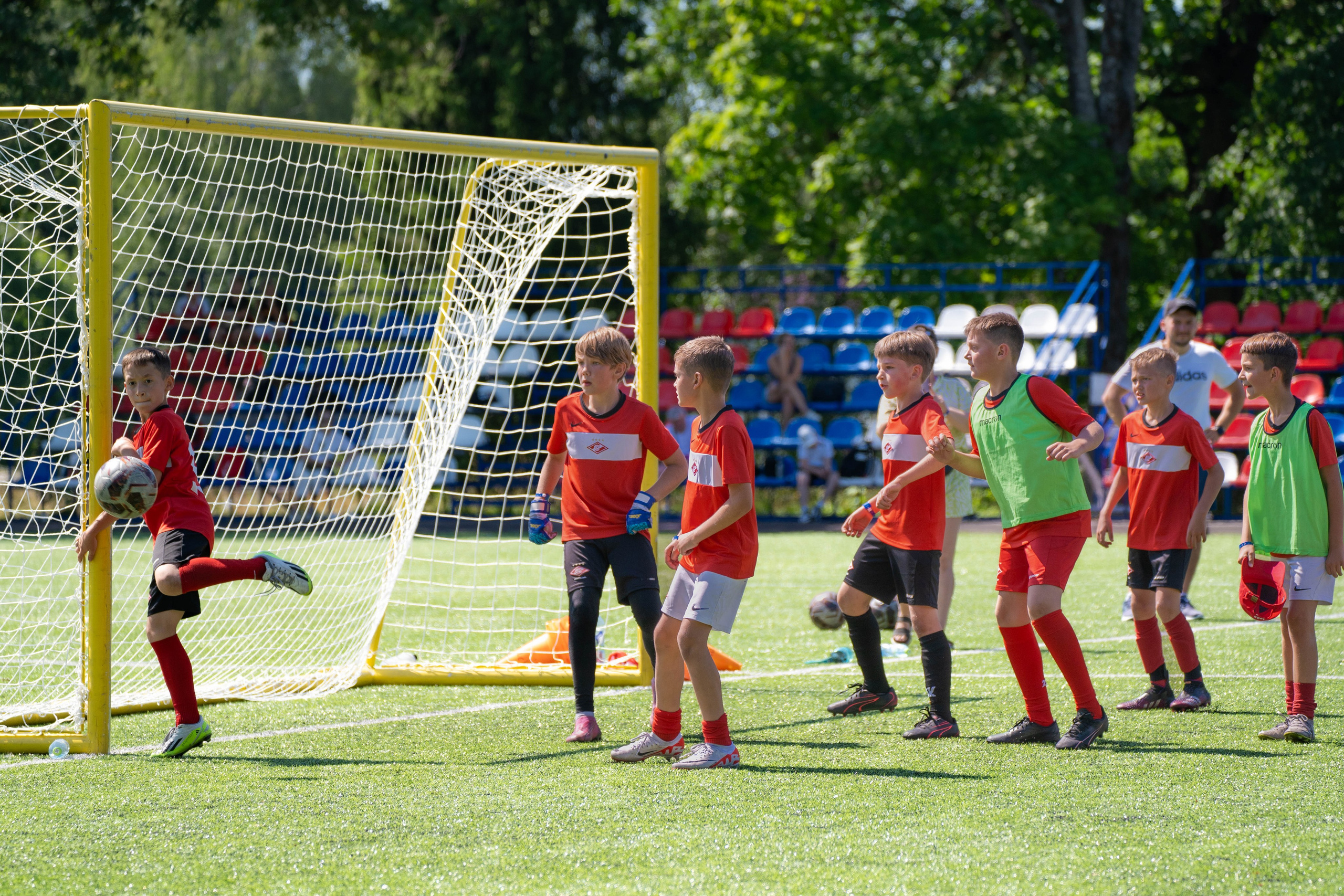 Спортивный лагерь «Спартак Орехово-Кэмп 2024». Фото и видео съёмка на заказ. VAU Studia. Москва